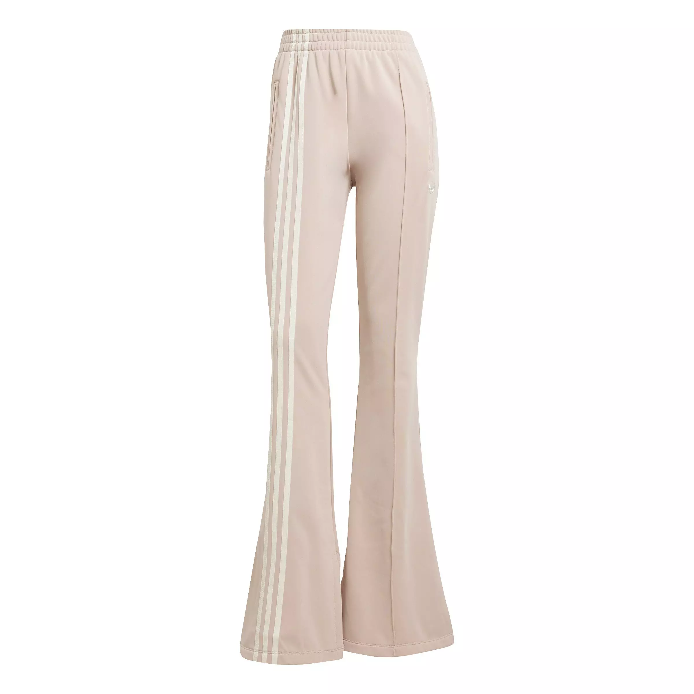 adidas Originals Women's 3-Stripes Flared Firebird Track Pants - Pink - PINK