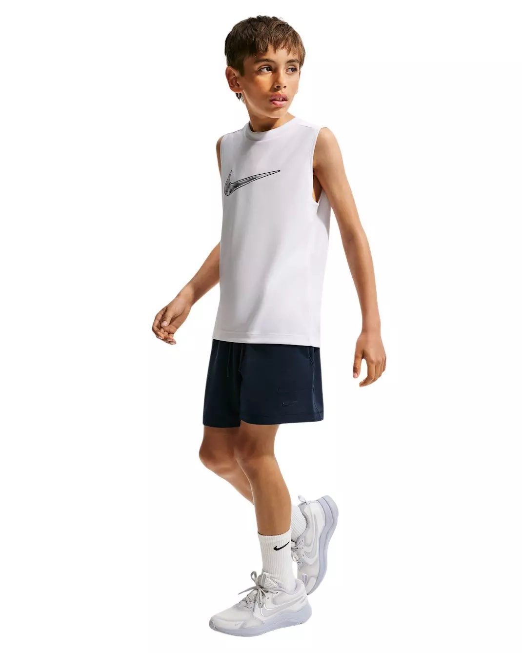 Nike Big Boys' Primary Nano Dri-FIT 7" Shorts - Blue - BLUE