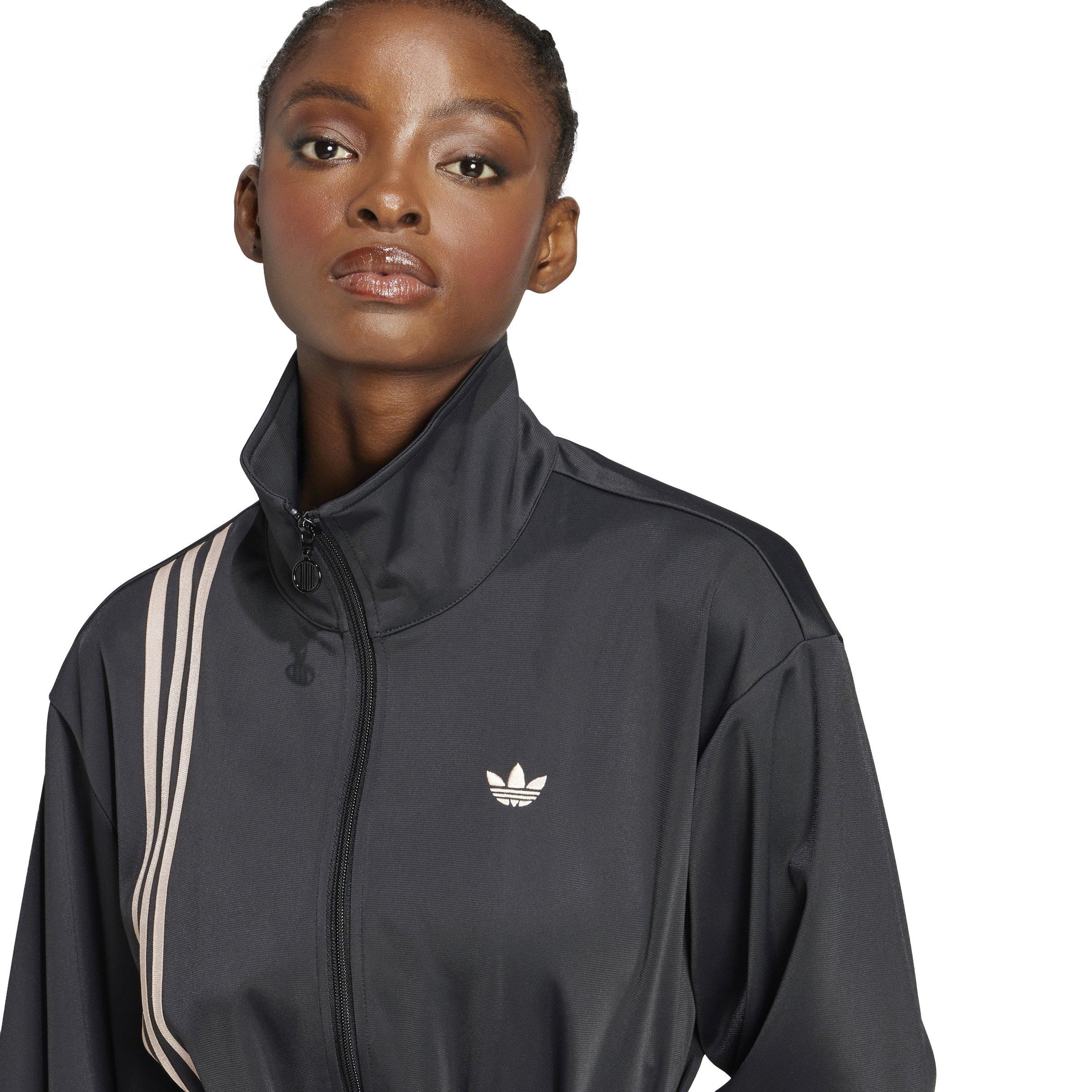 adidas Originals Women's 3-Stripe Wrapped Track Suit Dress -Black - BLACK Thumbnail View 3