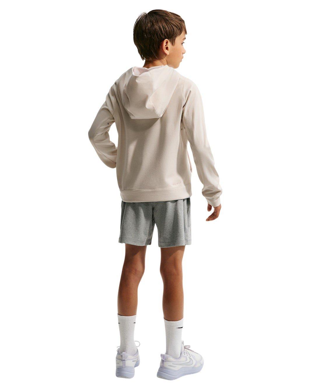 Nike Big Boys' Primary Nanoknit Dri-FIT UC Protection Pullover Hoodie - Beige - BEIGE Thumbnail View 5