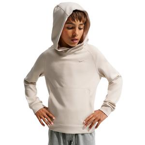 Nike Big Boys' Primary Nanoknit Dri-FIT UC Protection Pullover Hoodie - Beige