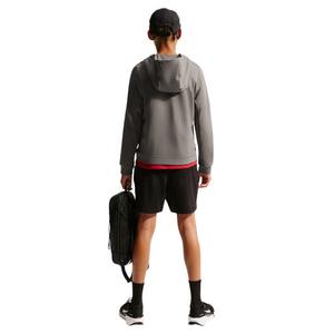 Nike Big Boys' Primary Nanoknit Dri-FIT UC Protection Pullover Hoodie - Grey - GREY