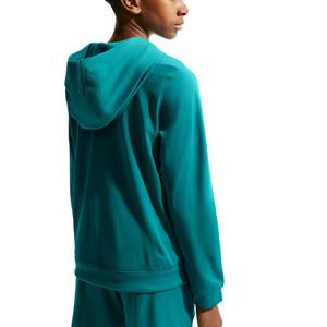 Nike Big Boys' Primary Nanoknit Dri-FIT UC Protection Pullover Hoodie - Teal - TEAL