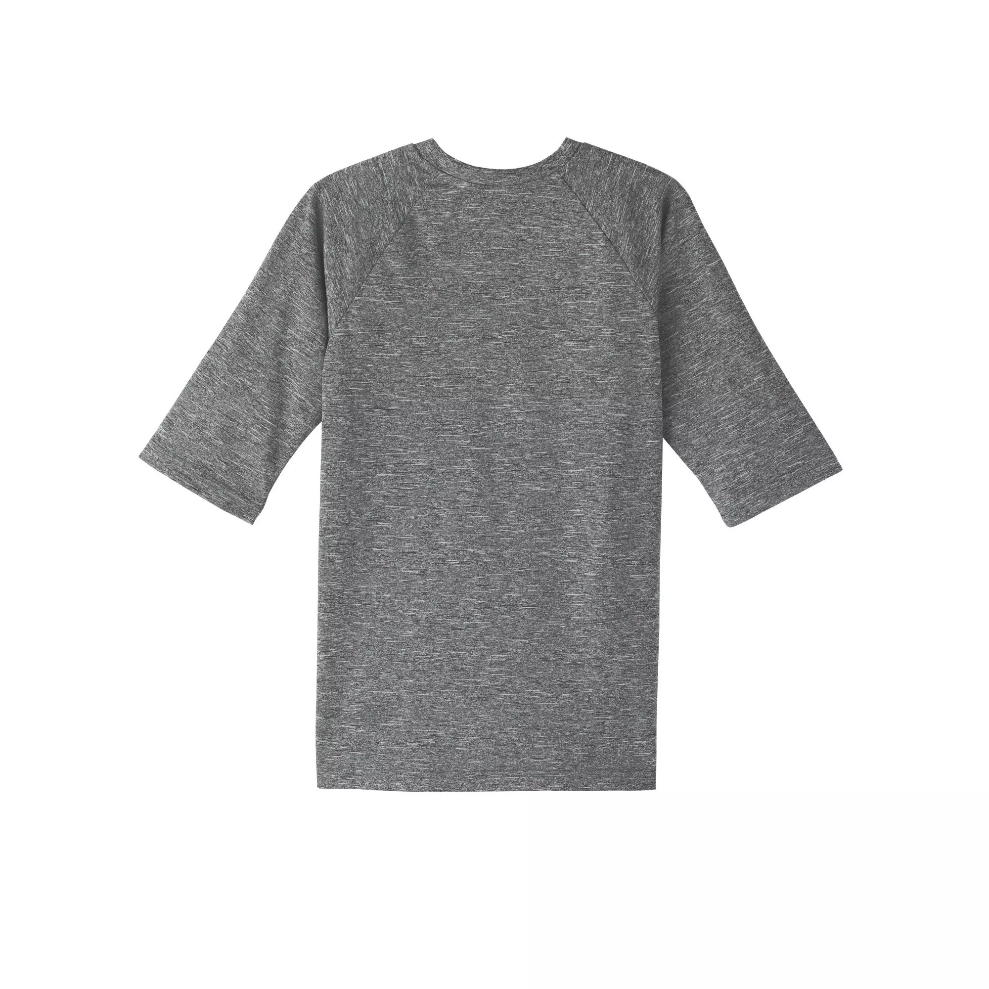 Nike Big Boys' Heather Half Sleeve Hydroguard - BLACK