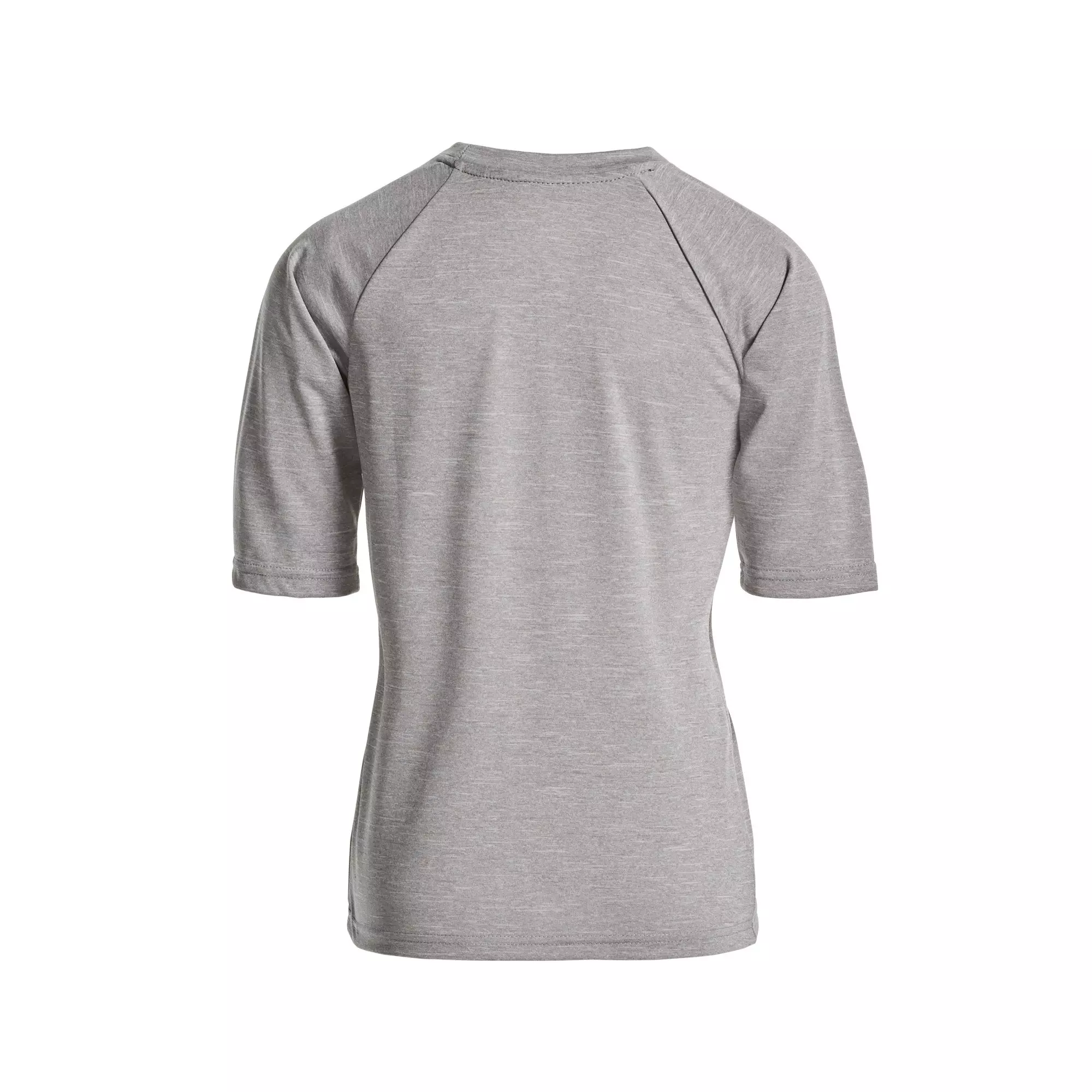 Nike Big Boys' Heather Half Sleeve Hydroguard - GREY