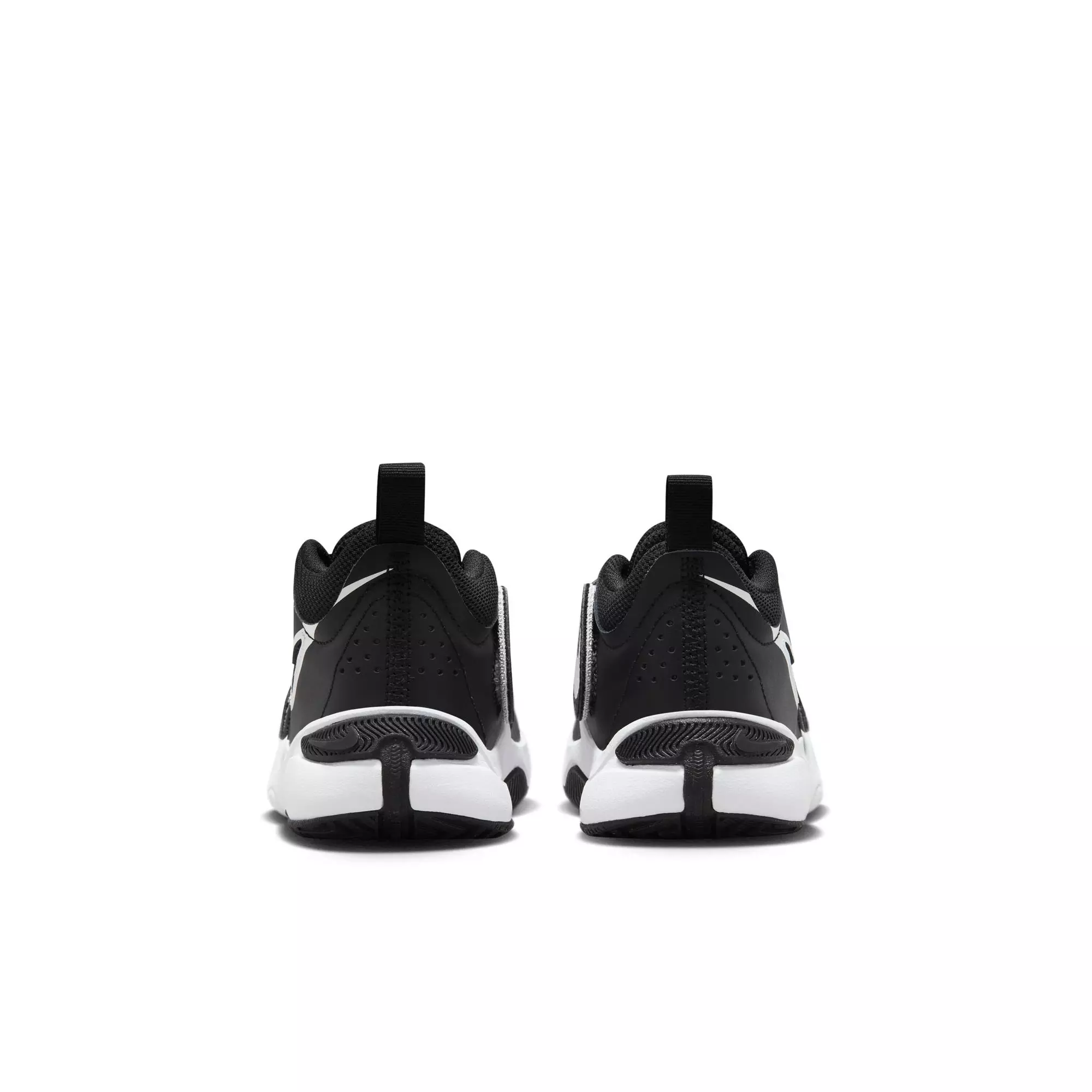 Nike Team Hustle D 11 "Black/White" Preschool Boys' Basketball Shoe - BLACK/WHITE