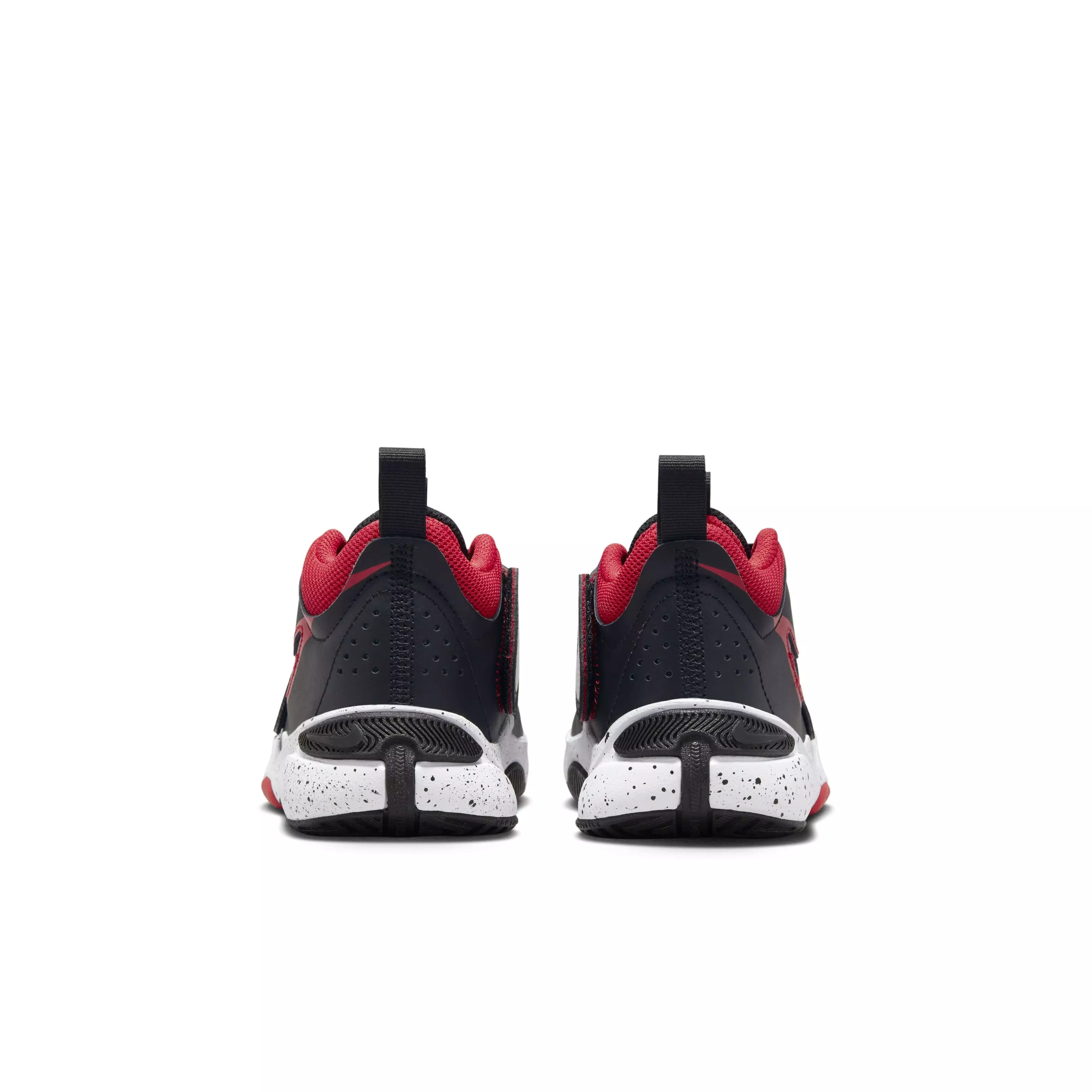 Nike Team Hustle D 11 "Black/White/University Red" Preschool Boys' Basketball Shoe - BLACK/WHITE/RED