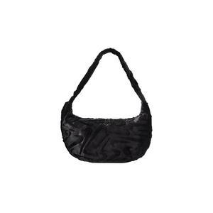 Nike Sportswear Faux Fur Slouchy Bag-Black