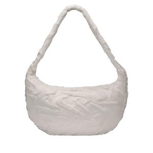 Nike Sportswear Faux Fur Slouchy Bag-Grey