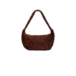 Nike Sportswear Faux Fur Slouchy Bag-Brown