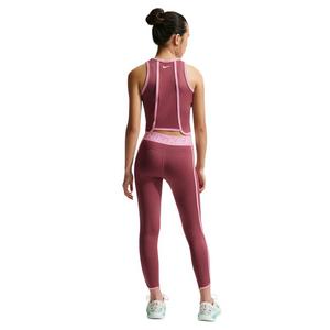 Nike Big Girls' Pro Full-Length Leggings - Pink Smoke/Pink - PINK SMOKE/PINK