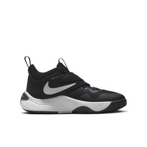 Nike Team Hustle D 11 "Black/White" Grade School Boys' Basketball Shoe