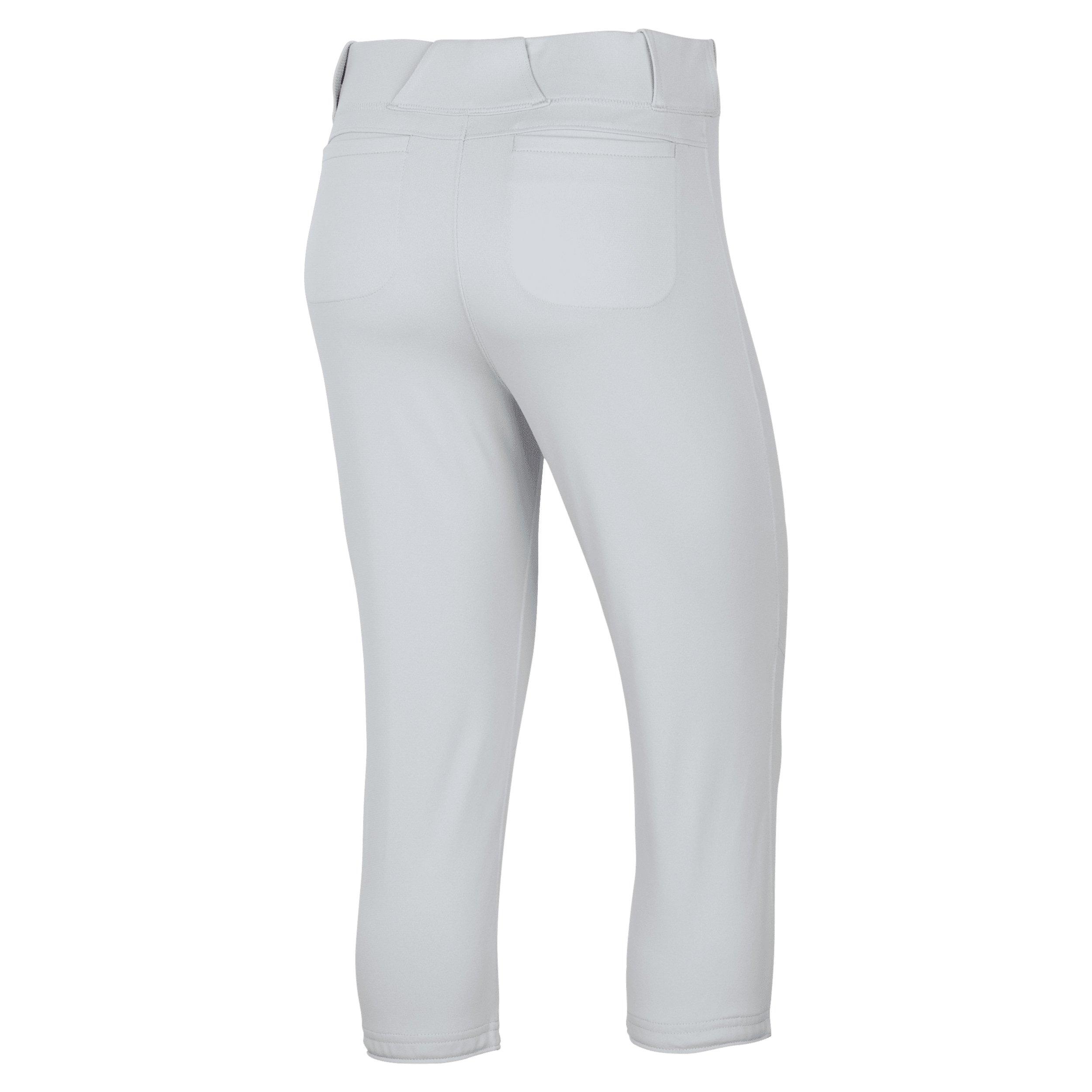 Nike Women's Vapor Select 2 Softball Pants-Grey/Black - GREY/BLACK Thumbnail View 2