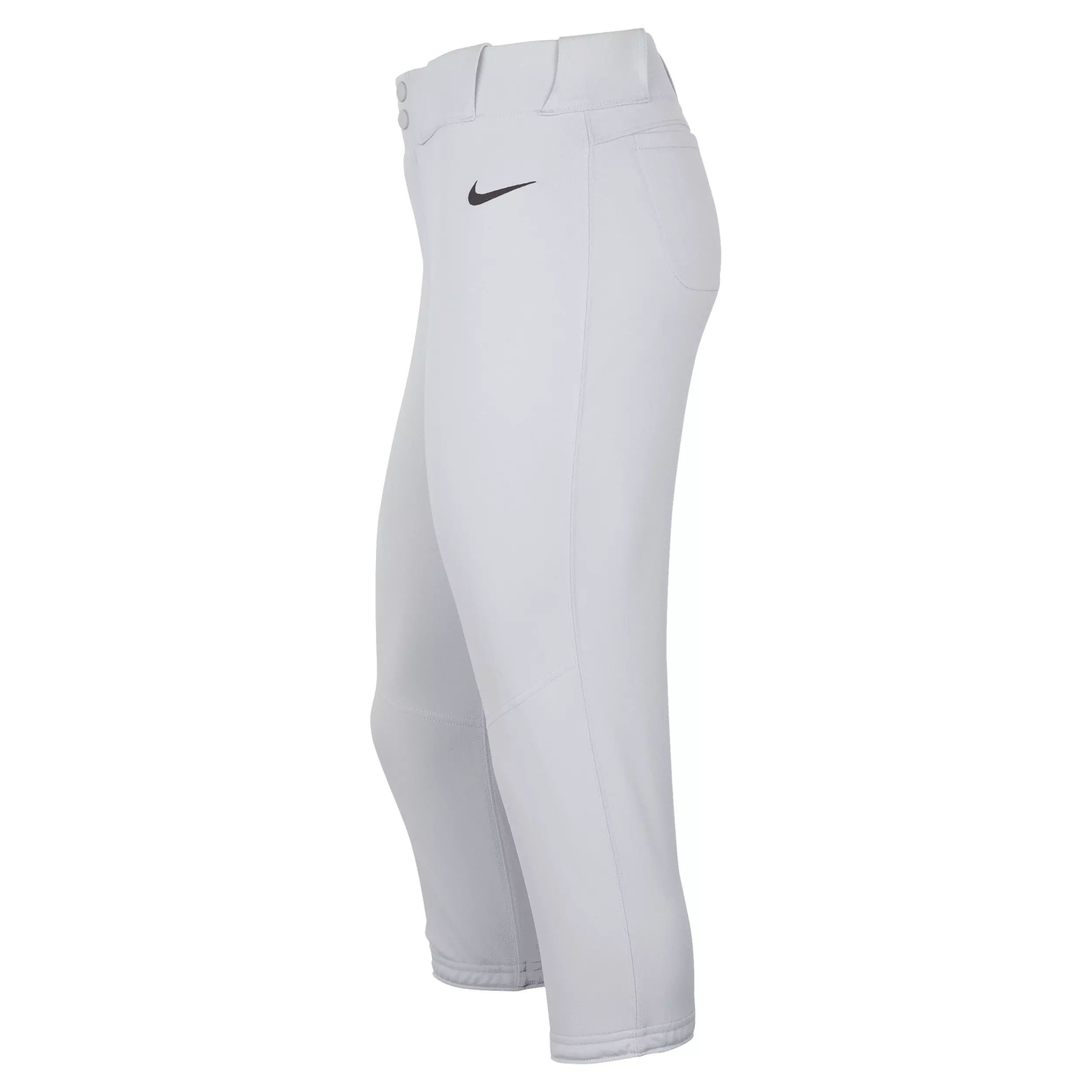 Nike Women's Vapor Select 2 Softball Pants-Grey/Black - GREY/BLACK