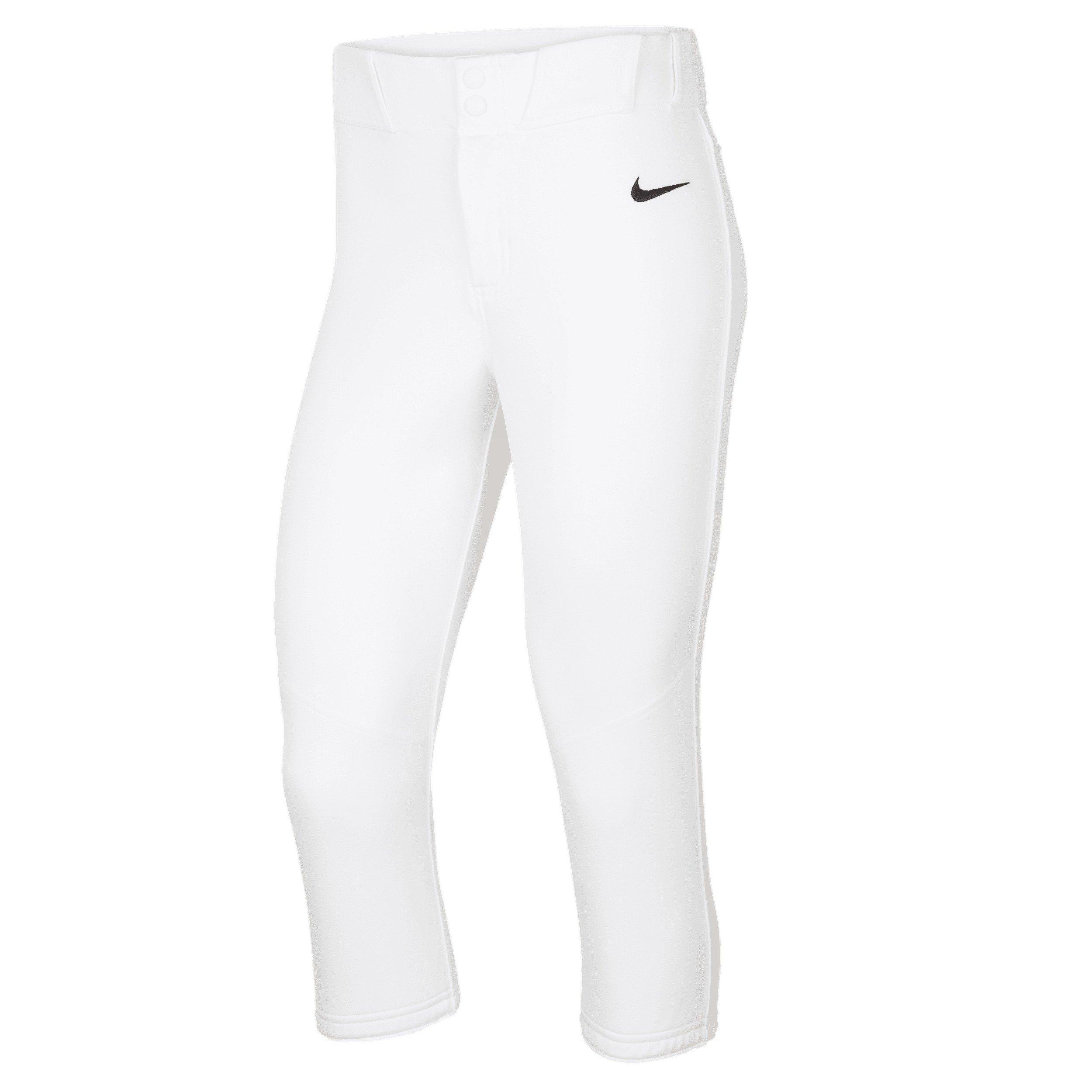 Nike Women's Vapor Select 2 Softball Pants-White/Black - WHITE/BLACK Thumbnail View 1