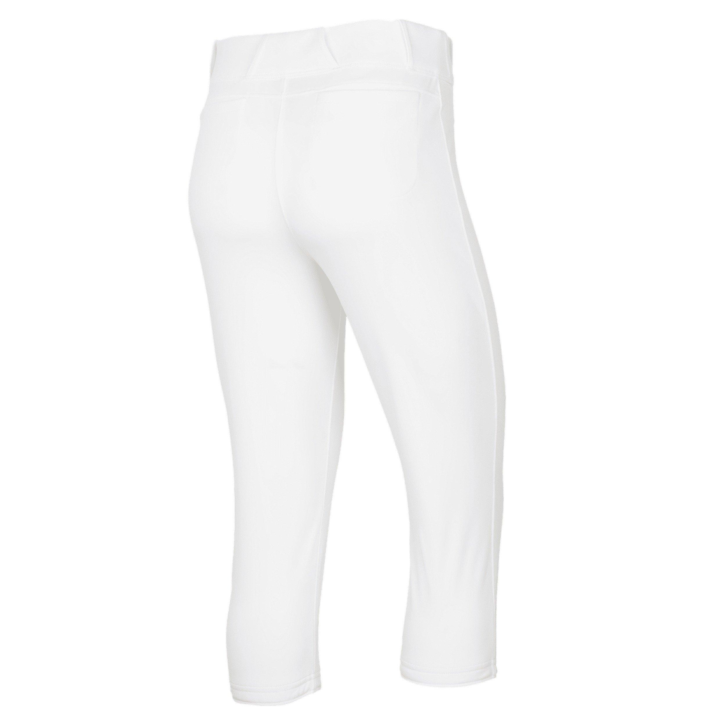 Nike Women's Vapor Select 2 Softball Pants-White/Black - WHITE/BLACK Thumbnail View 2