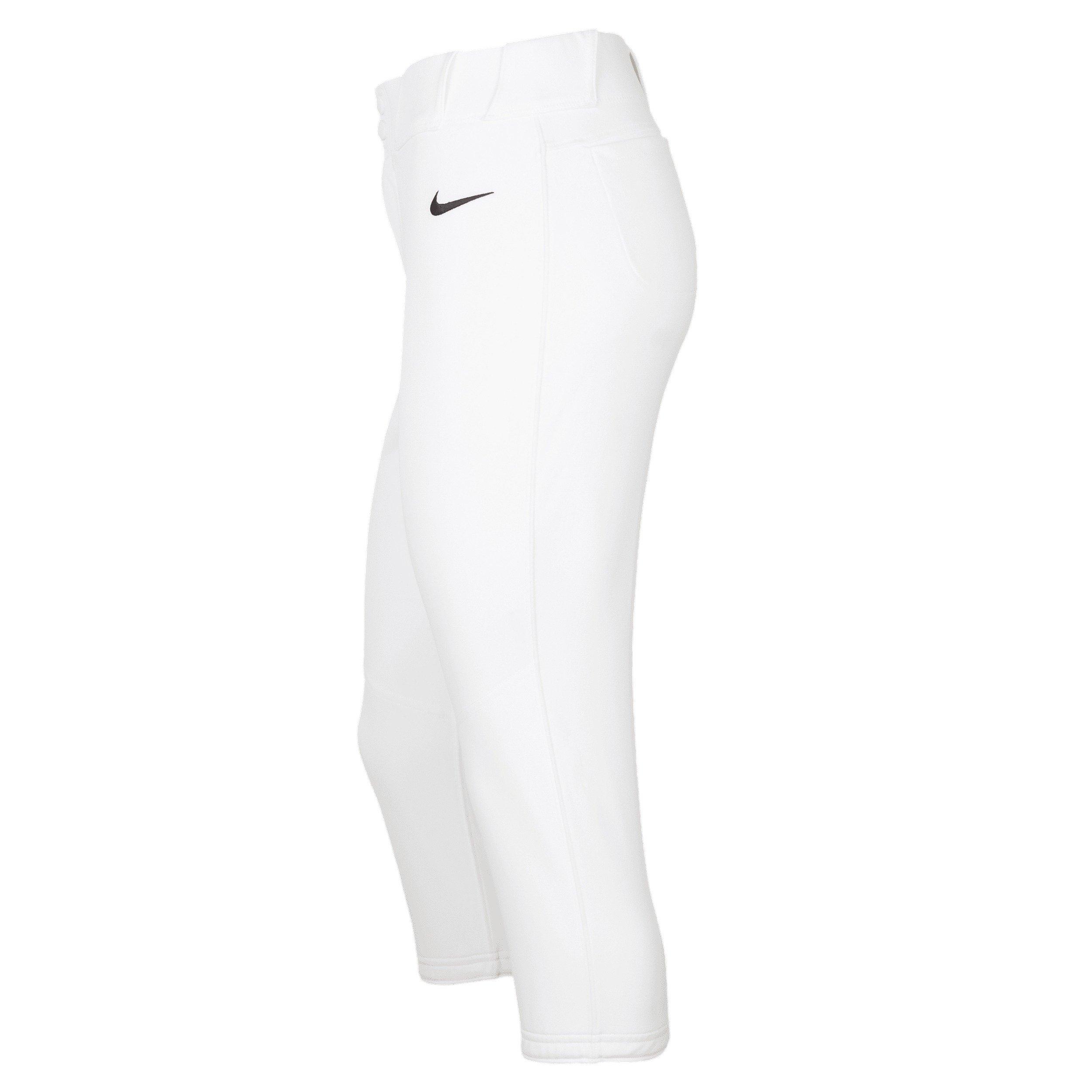 Nike Women's Vapor Select 2 Softball Pants-White/Black - WHITE/BLACK Thumbnail View 3