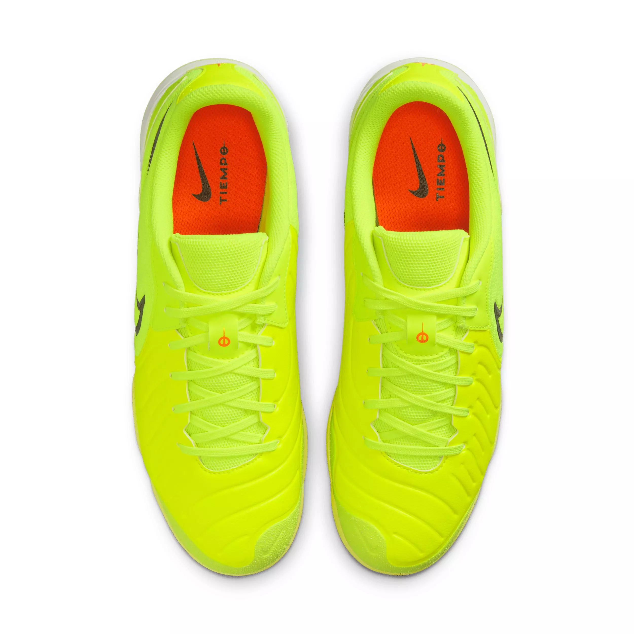 Nike Tiempo Legend 10 Academy IC "Volt/Black" Men's Soccer Shoe - VOLT/BLACK