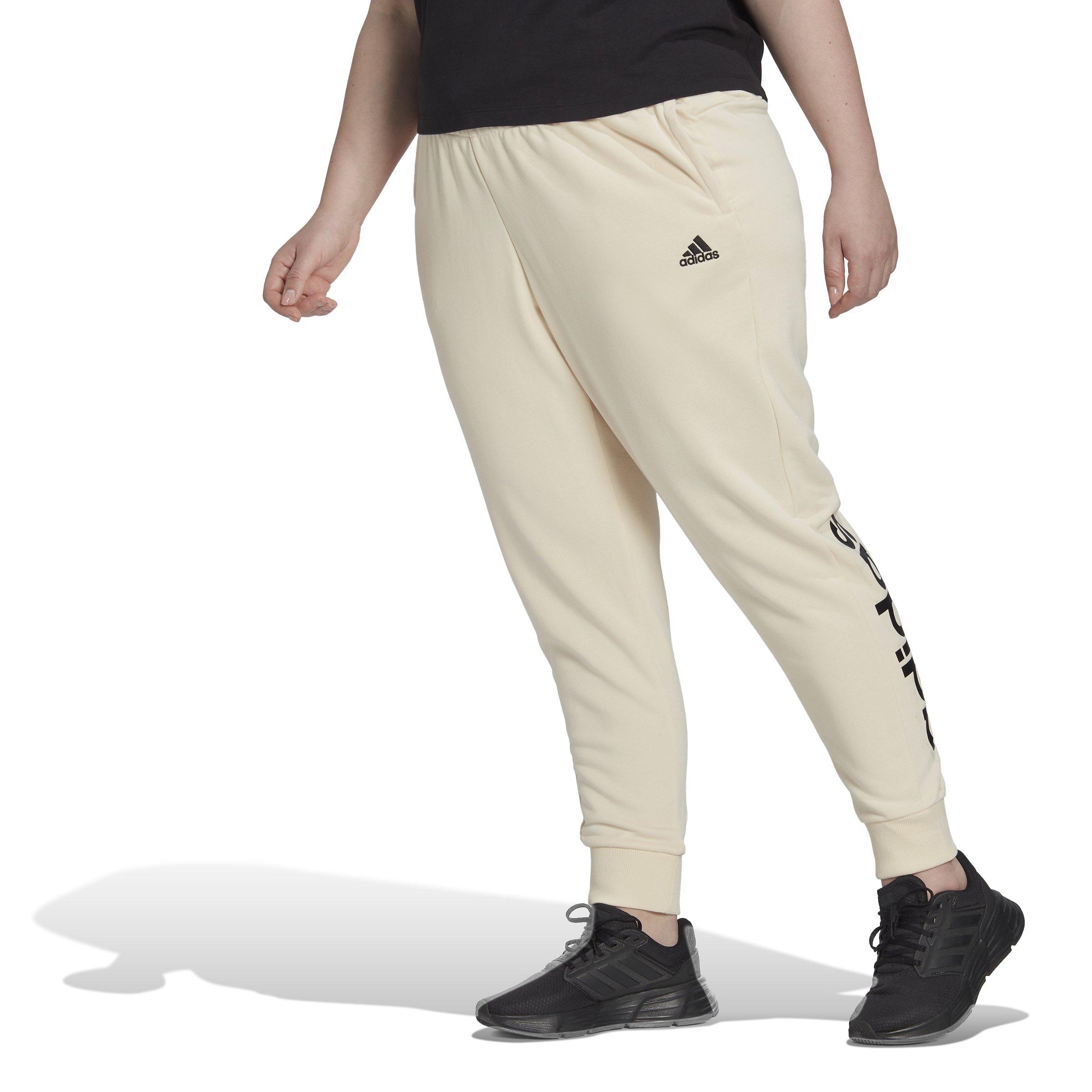 adidas French City Logo Terry Essentials Hibbett - Women\'s Joggers-White Gear |