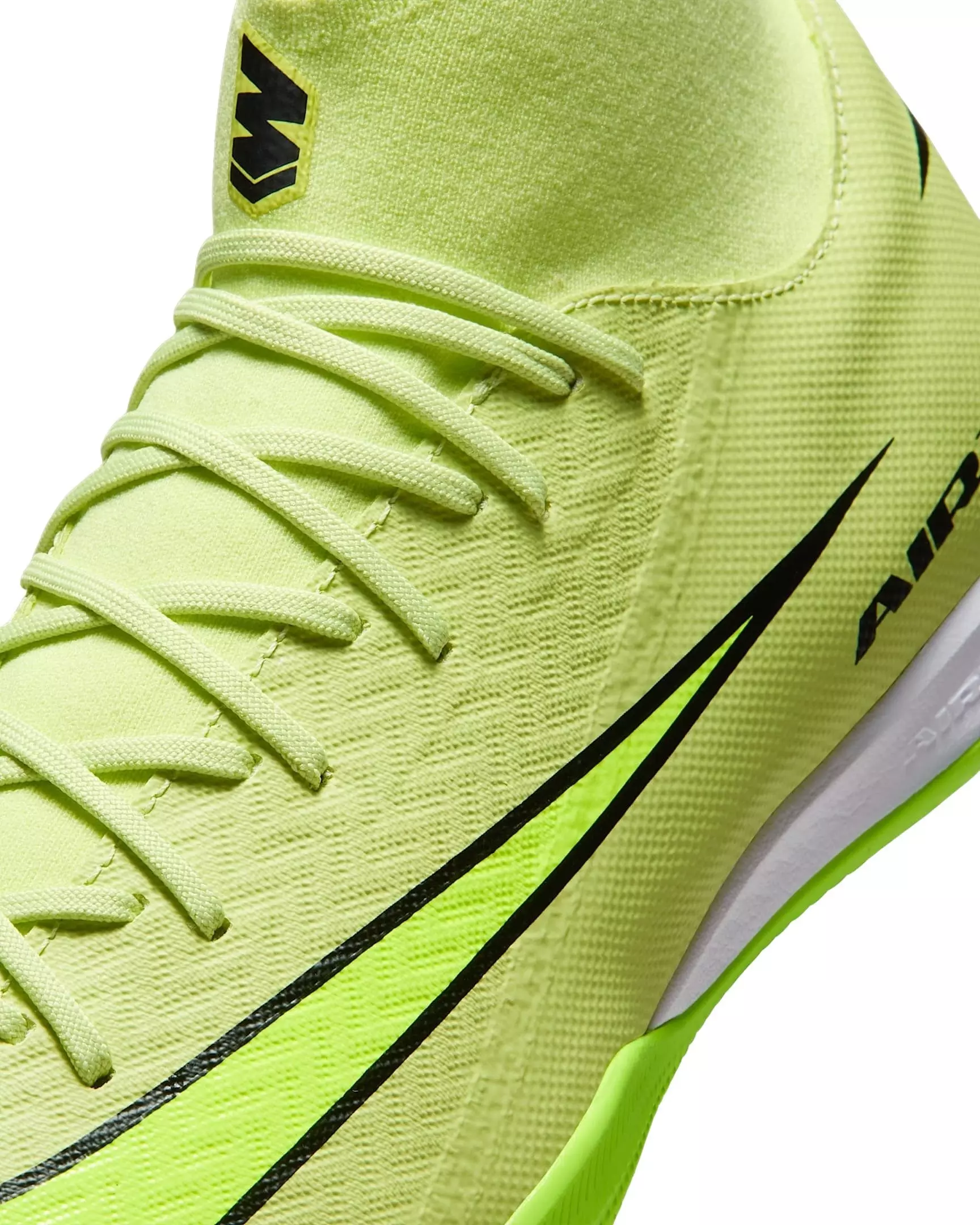 Nike Mercurial Superfly 10 Academy IC "Limelight/Hyper Crimson/Volt" Men's Soccer Shoe - LIMELIGHT/CRIMSON/VOLT