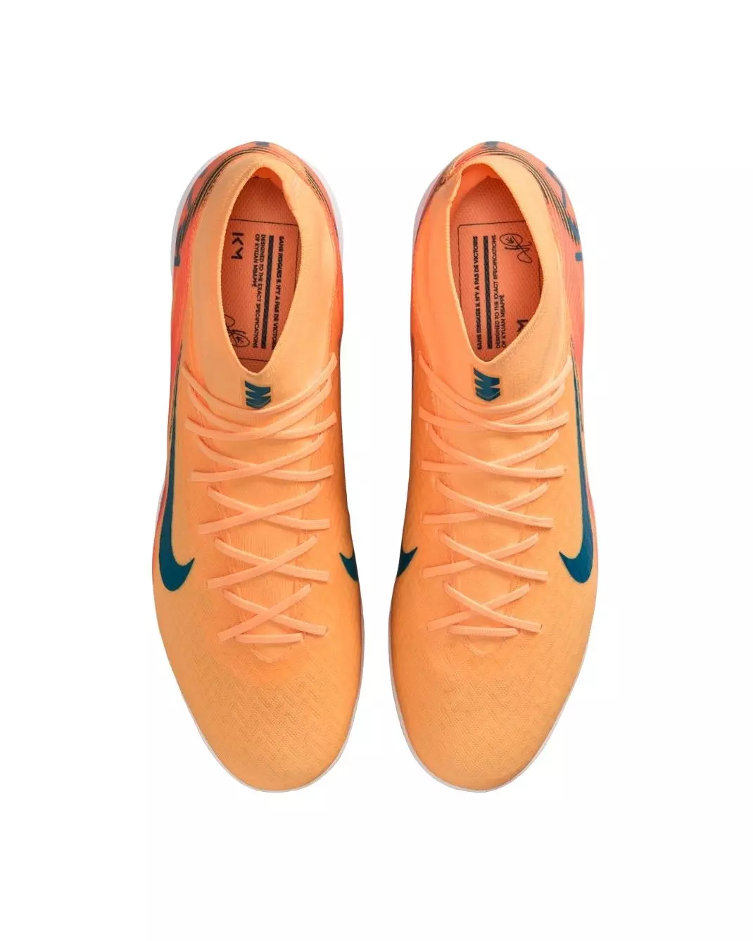 Nike Mercurial Superfly 10 Academy IC "Melon Tint/Igloo/Neo Turquoise" Men's Soccer Shoe - MELON/INGLOO/TURQUOISE