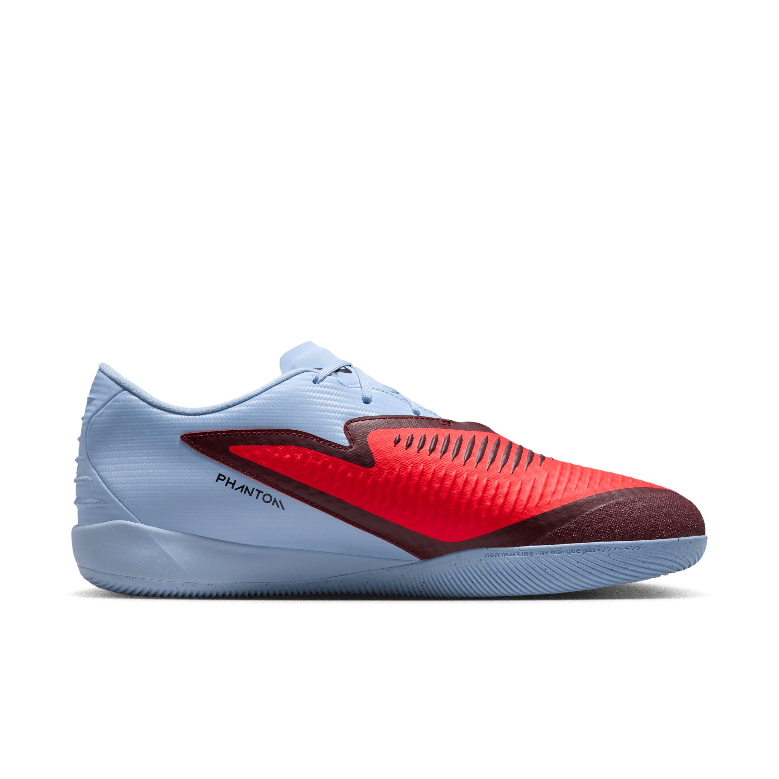Nike Phantom 6 Low Academy IC "Royal Tint/Bright Crimson" Men's Soccer Shoe - ROYAL/CRIMSON Thumbnail View 1