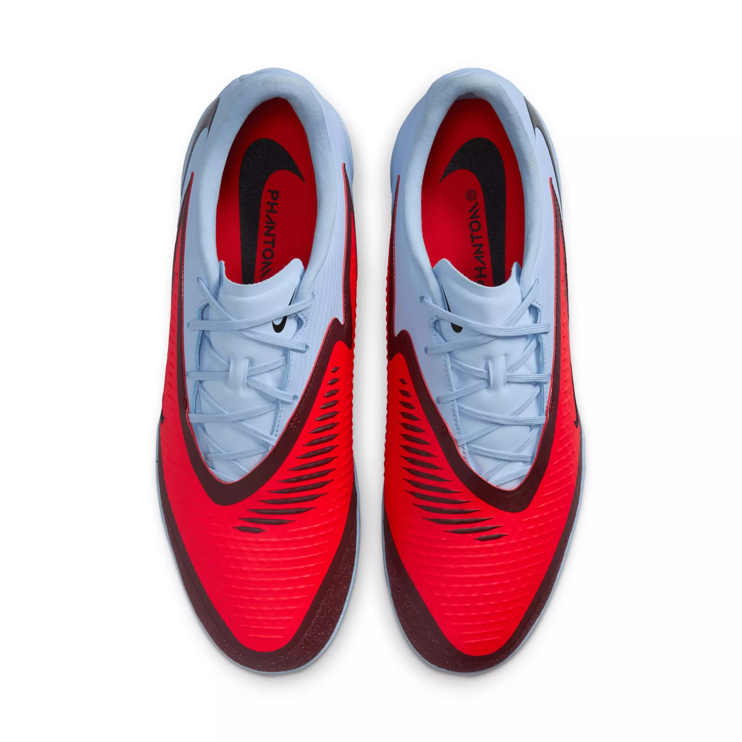 Nike Phantom 6 Low Academy IC "Royal Tint/Bright Crimson" Men's Soccer Shoe - ROYAL/CRIMSON