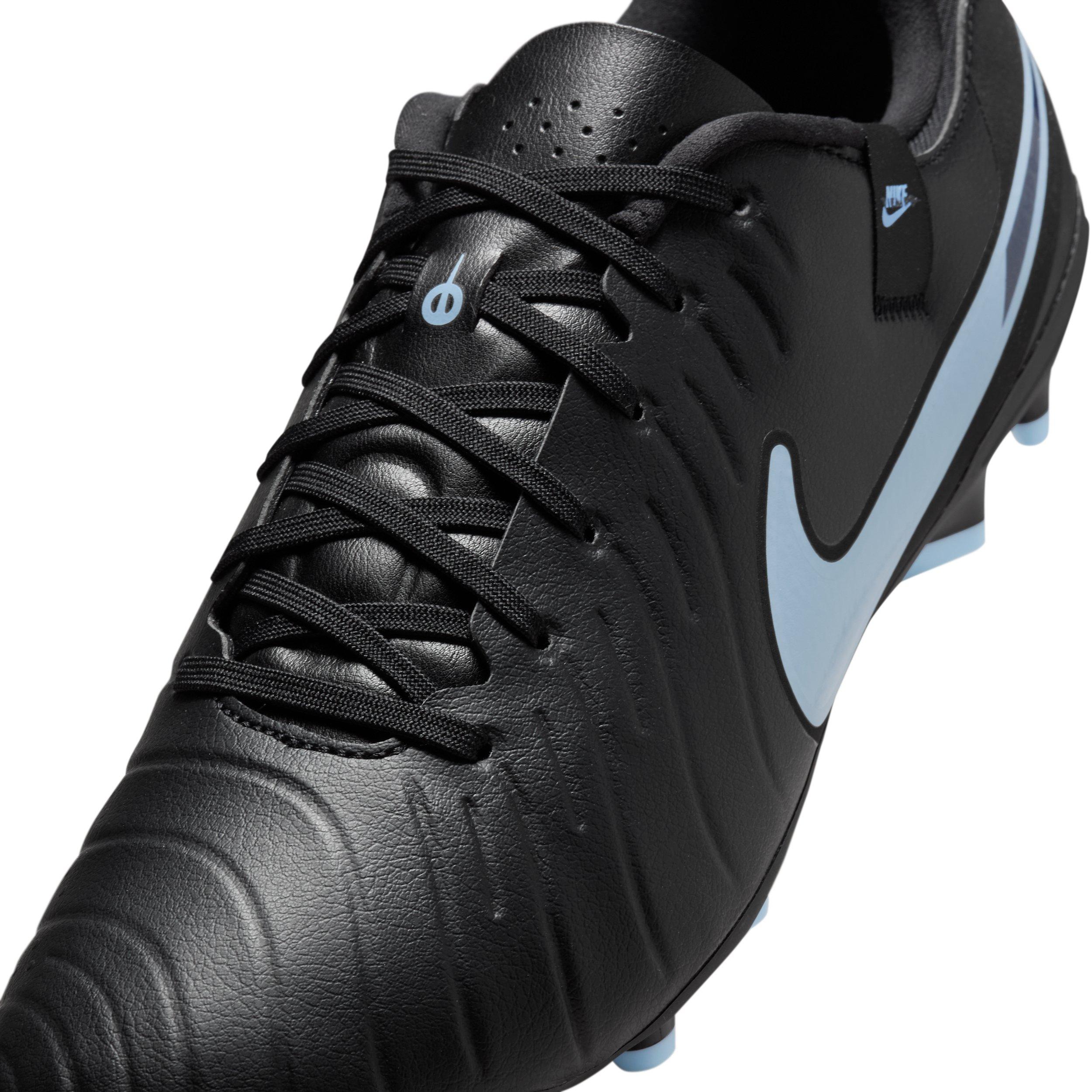 Nike Tiempo Legend 10 Academy MG "Black/Black" Men's Soccer Cleat - BLACK/BLACK Thumbnail View 7