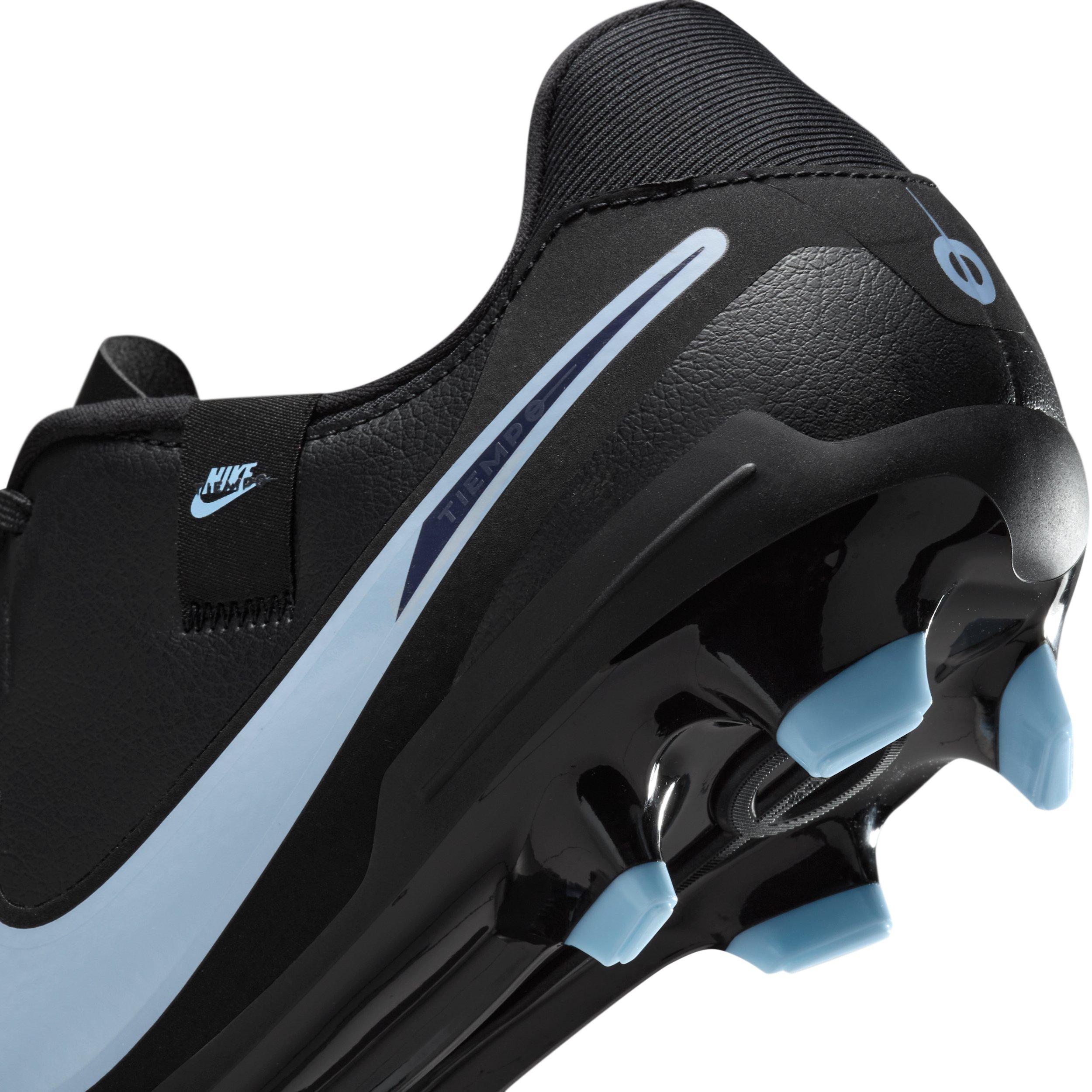 Nike Tiempo Legend 10 Academy MG "Black/Black" Men's Soccer Cleat - BLACK/BLACK Thumbnail View 8
