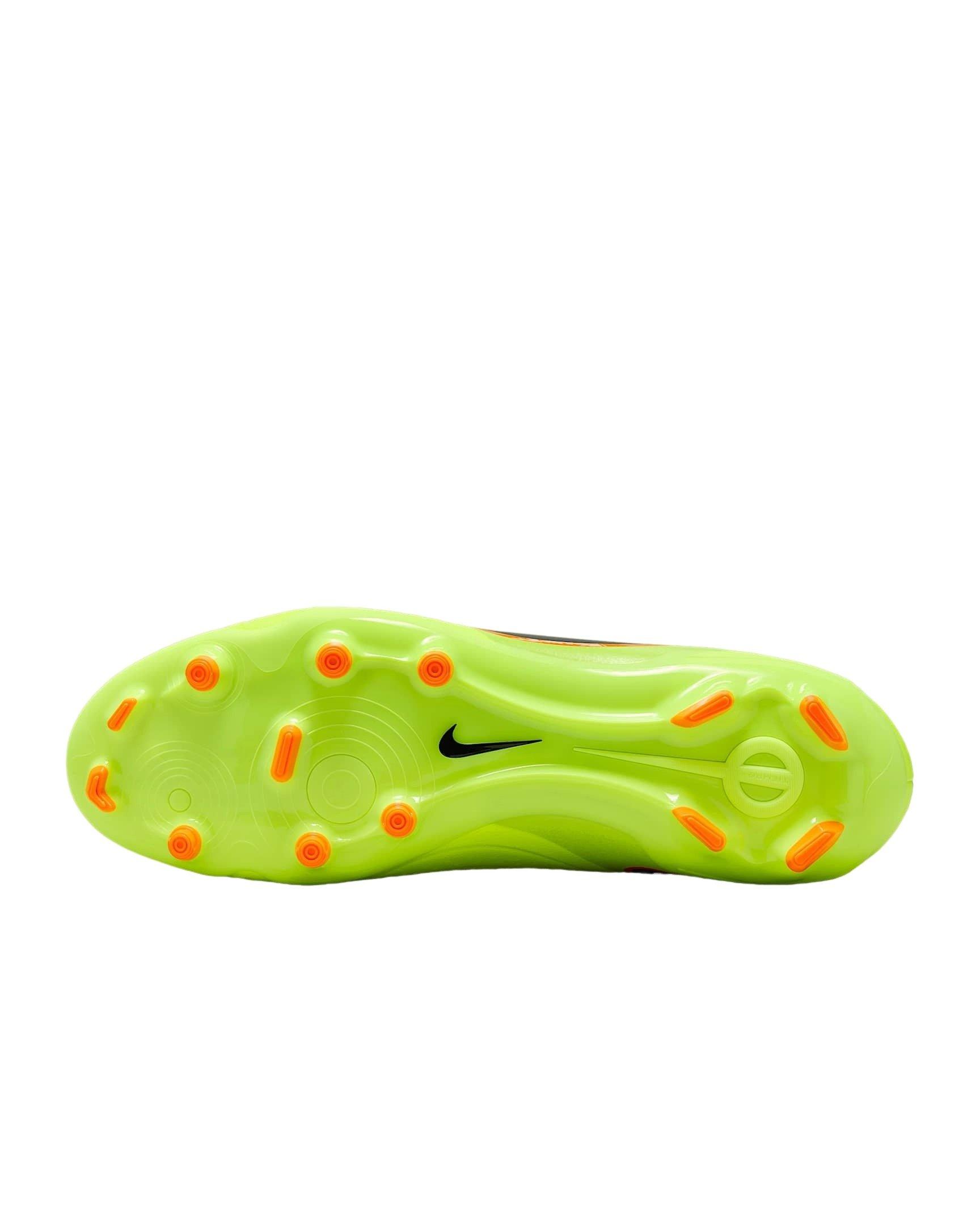 Nike Tiempo Legend 10 Academy MG "Volt/Black" Men's Soccer Cleat - VOLT/BLACK Thumbnail View 8
