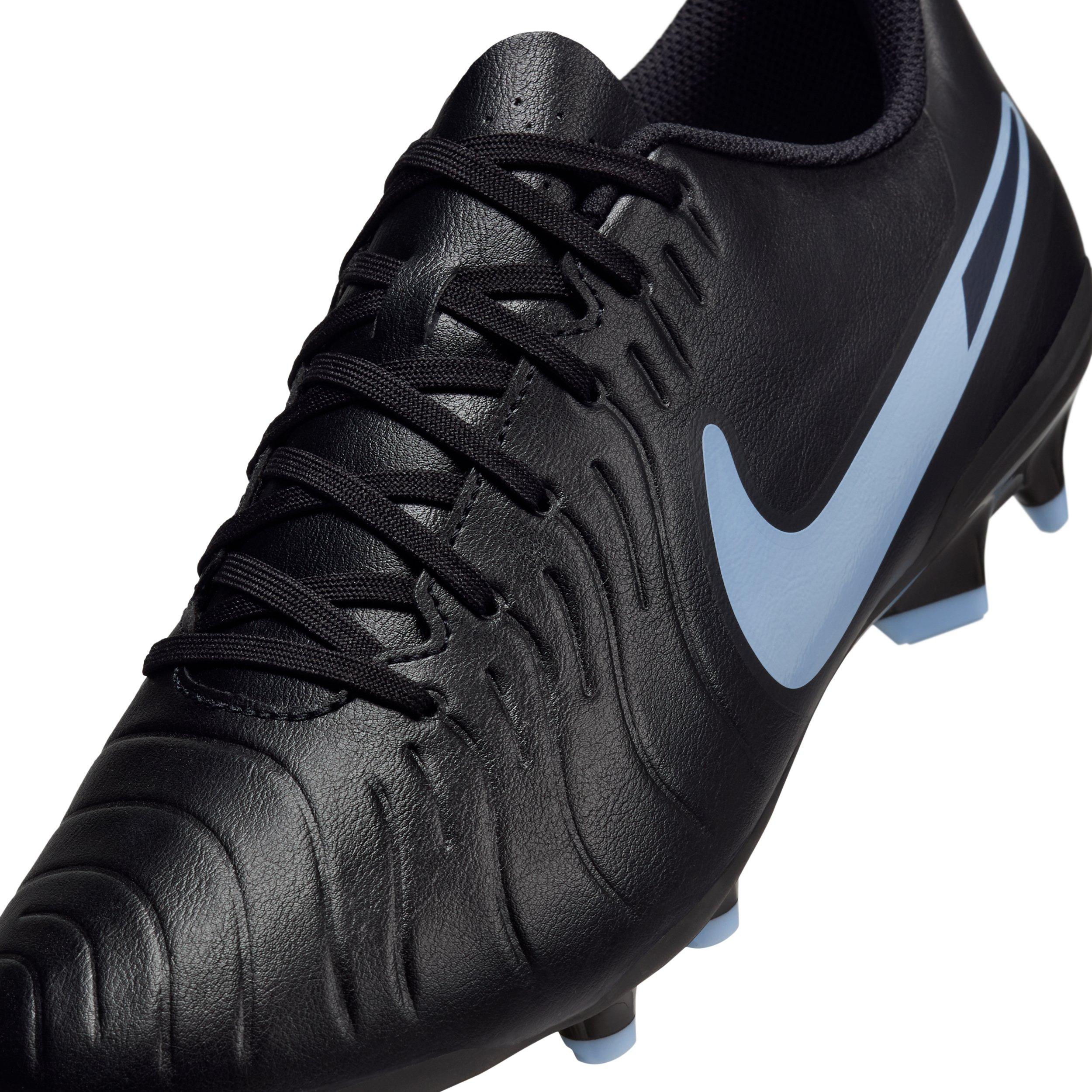 Nike Tiempo Legend 10 Club MG "Black/Black" Men's Soccer Cleat - BLACK/BLACK Thumbnail View 7