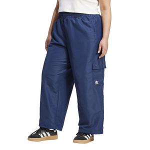 adidas Originals Women's Woven Essentials Cargo Joggers -Blue