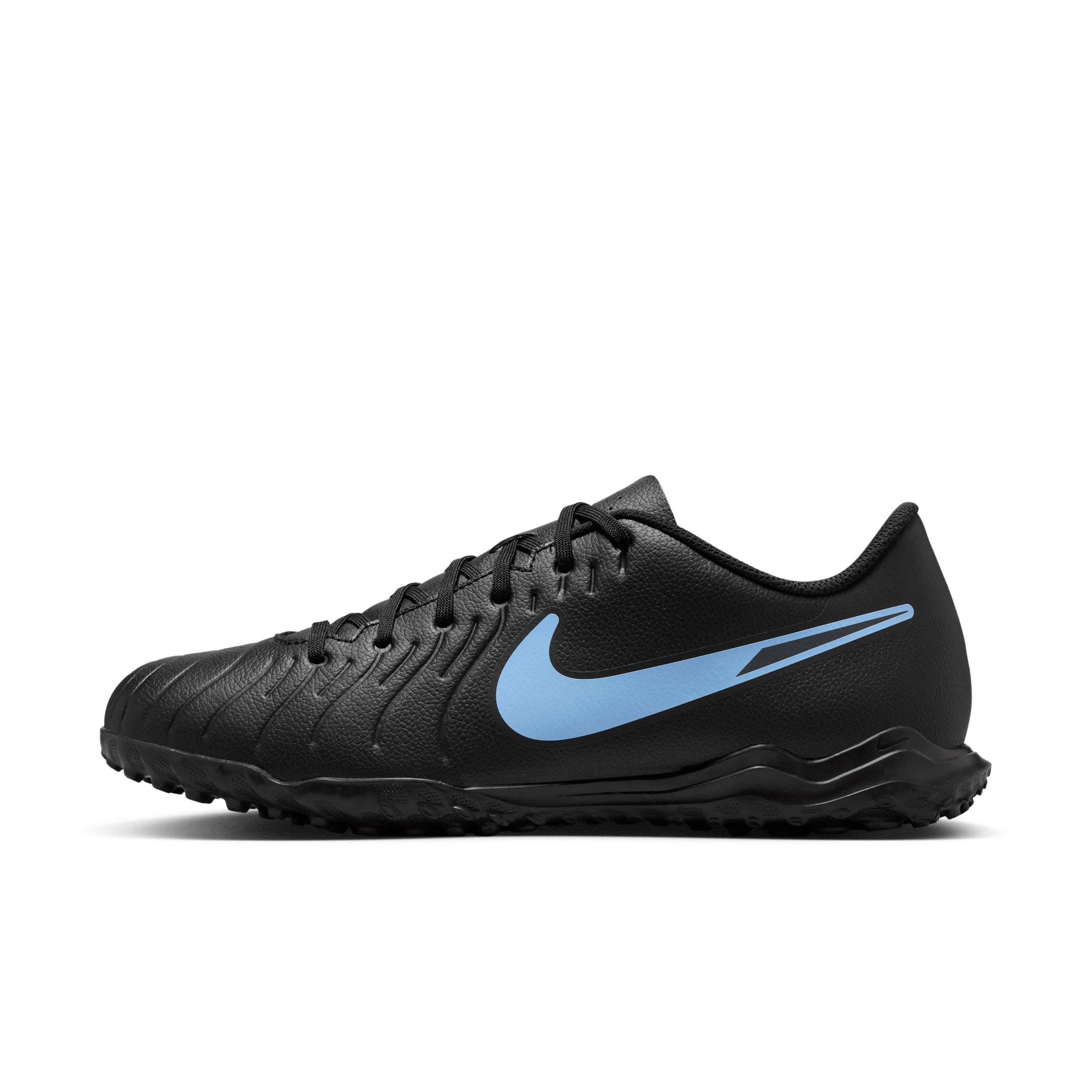 Nike Tiempo Legend 10 Club Turf "Black/Black" Men's Soccer Shoe - BLACK/BLACK Thumbnail View 2