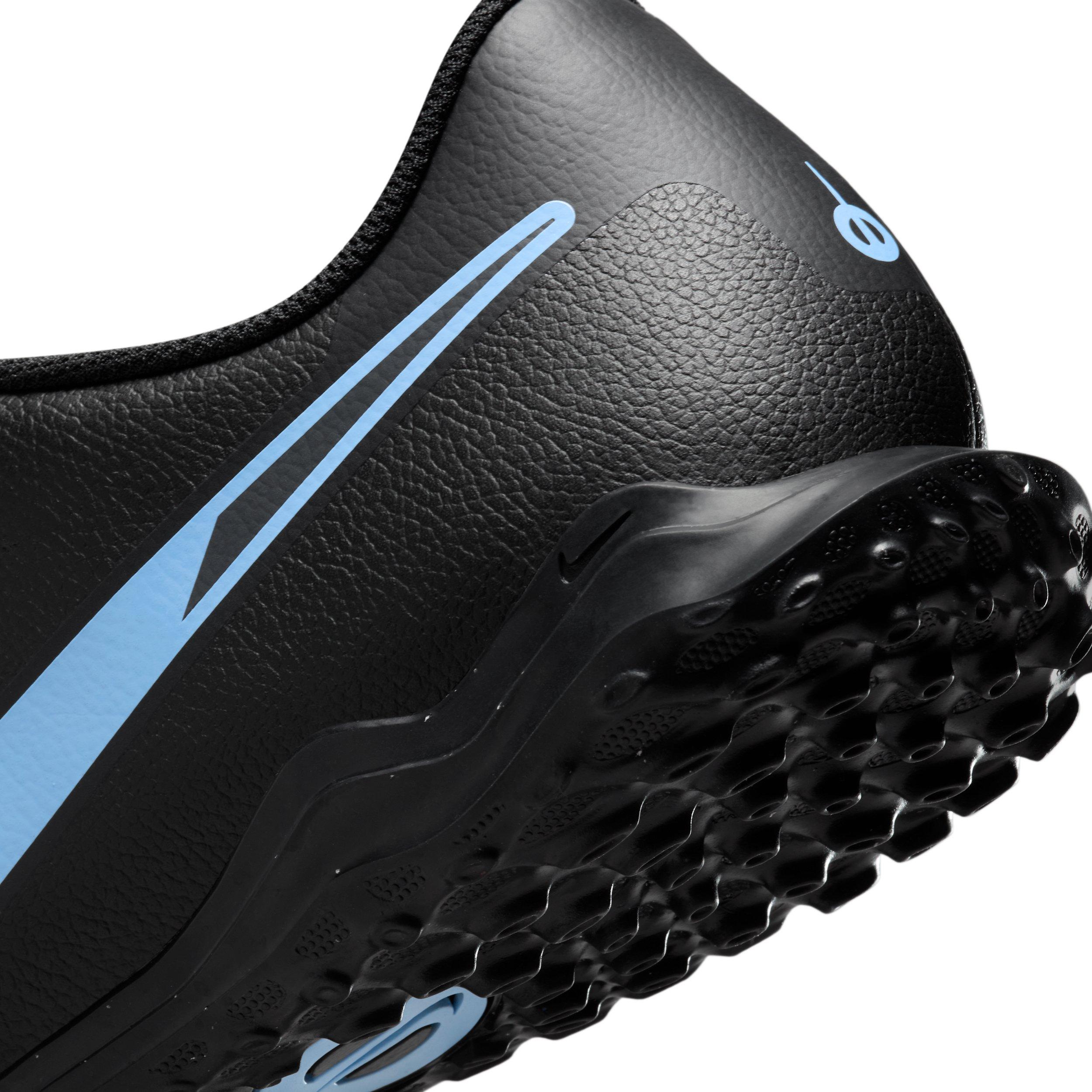 Nike Tiempo Legend 10 Club Turf "Black/Black" Men's Soccer Shoe - BLACK/BLACK Thumbnail View 8