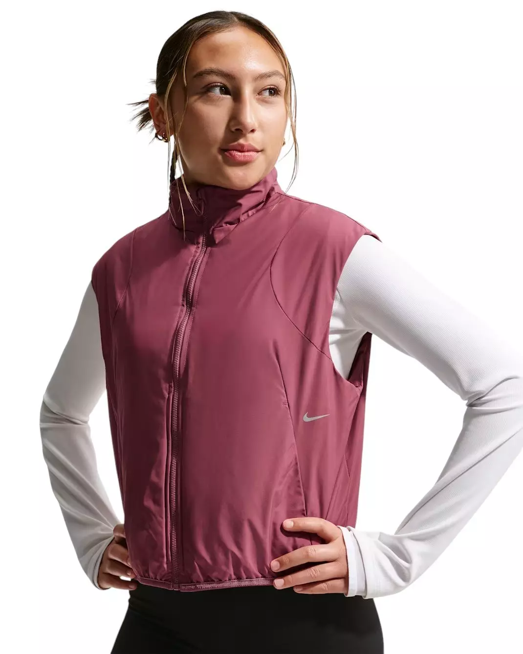 Nike Big Girls' MAVN Storm-FIT Vest - Pink Smoke - PINK SMOKE
