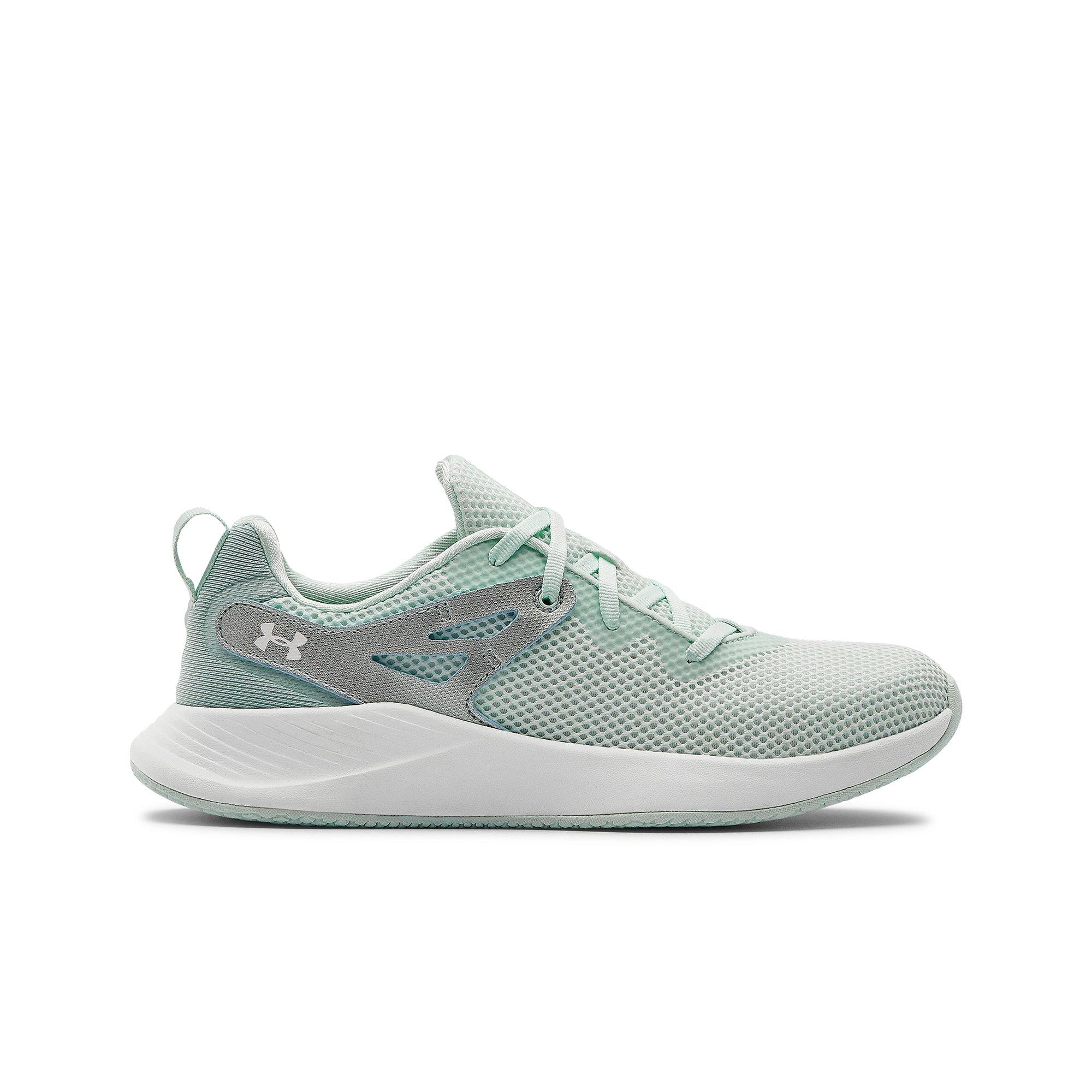 blue and gray under armour shoes
