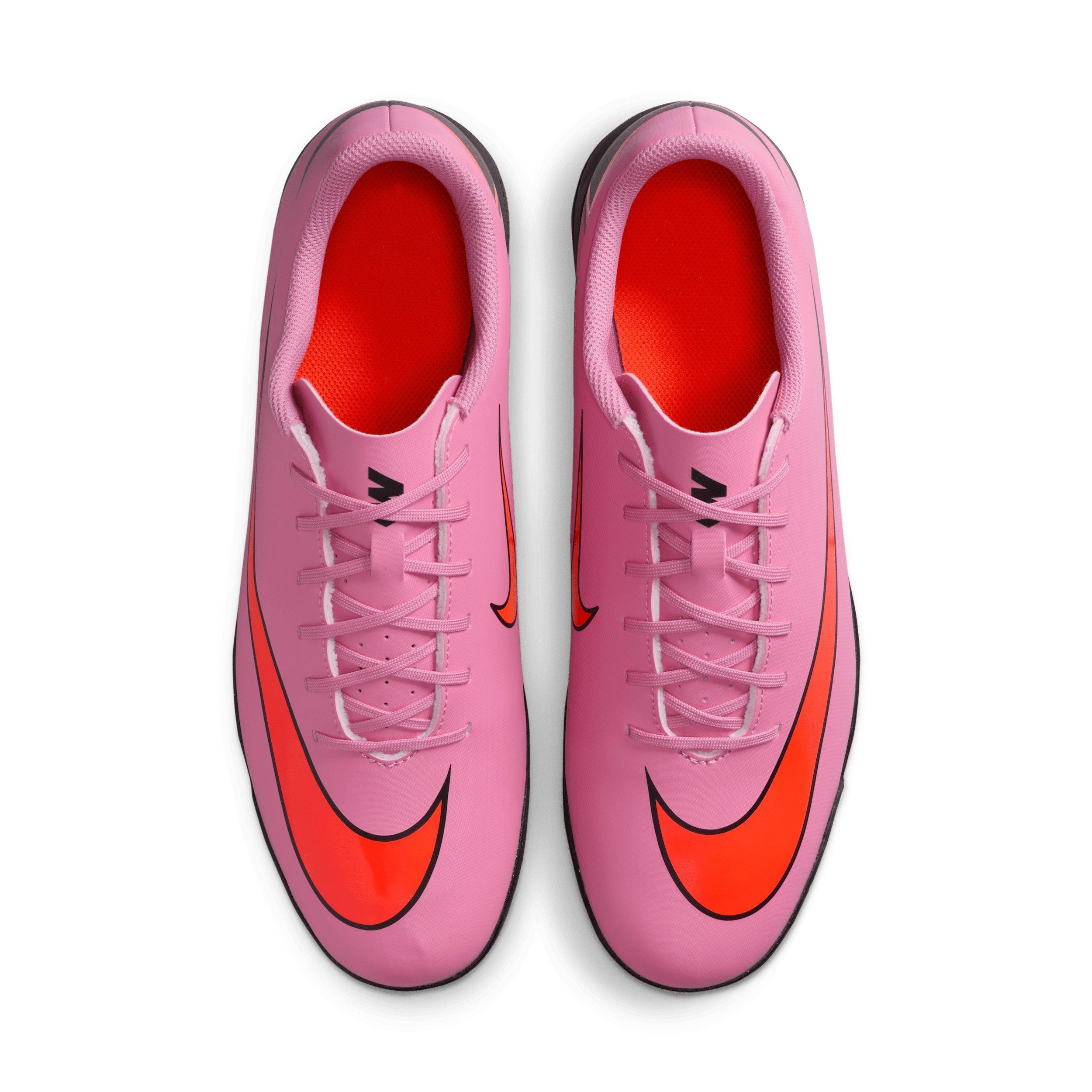 Nike Mercurial Vapor 16 Club Turf "Magic Flamingo/Total Crimson/Black" Men's Soccer Shoe - FLAMINGO/CRIMSON/BLACK Thumbnail View 4