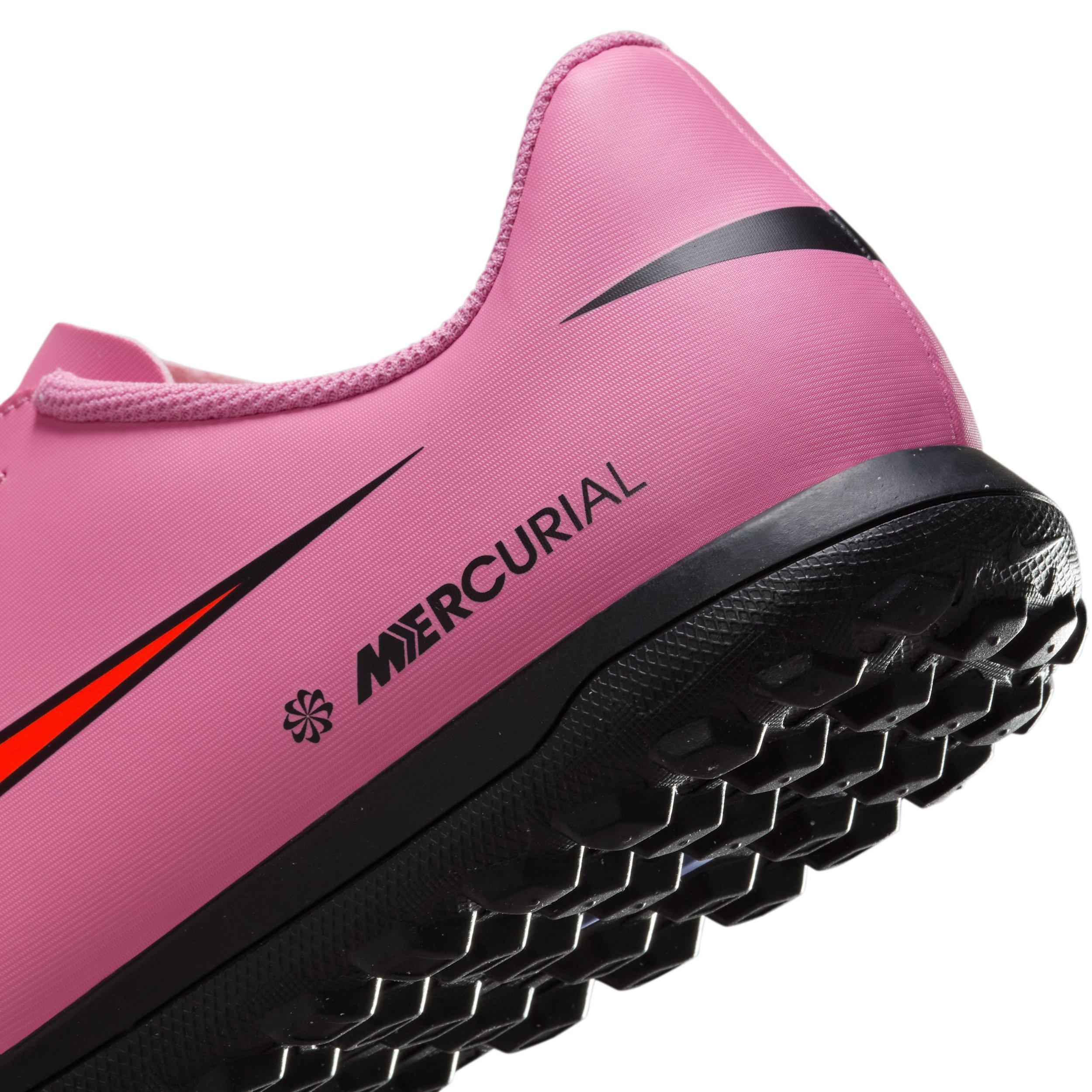 Nike Mercurial Vapor 16 Club Turf "Magic Flamingo/Total Crimson/Black" Men's Soccer Shoe - FLAMINGO/CRIMSON/BLACK Thumbnail View 8