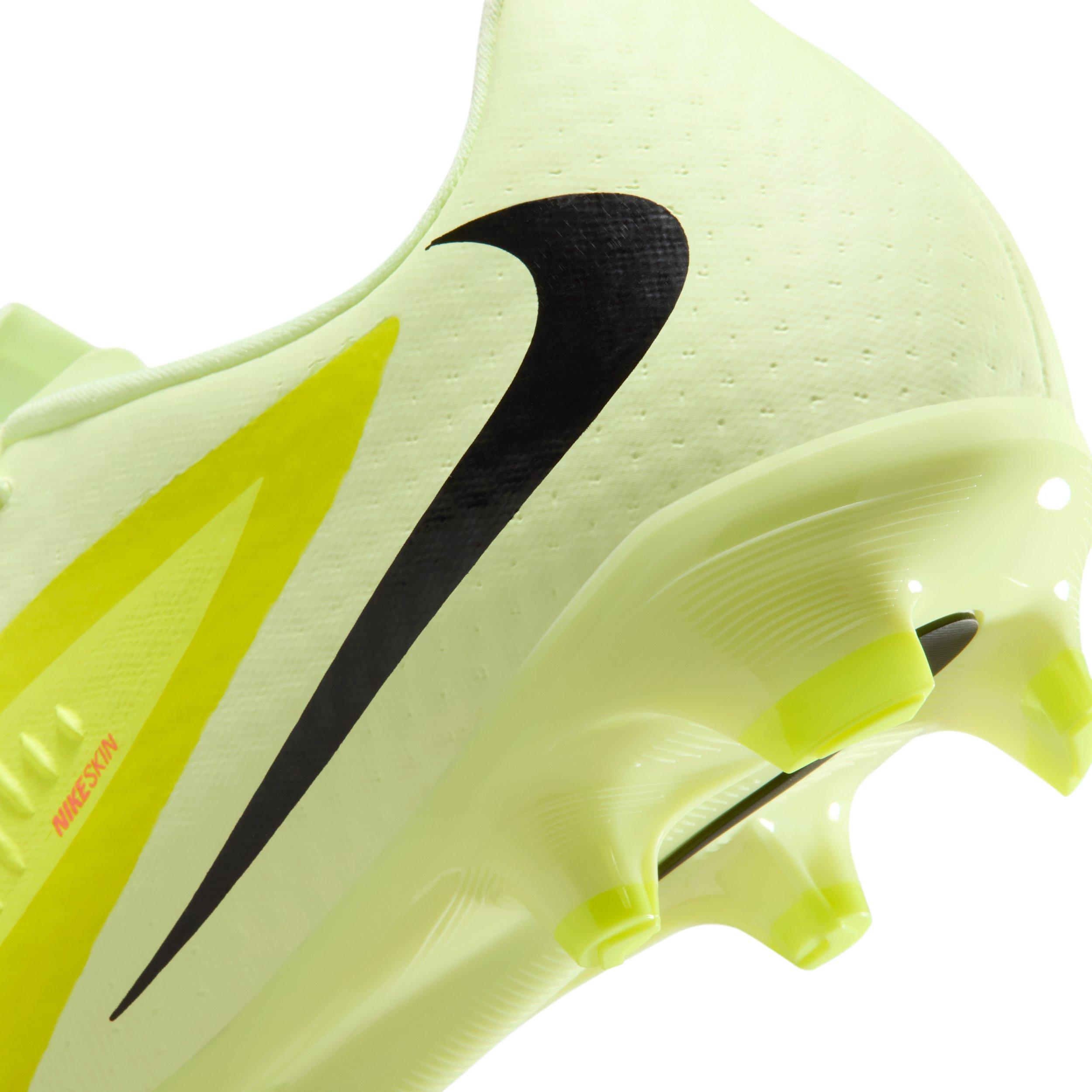 Nike Phantom 6 Low Academy MG "Hyper Crimson/Limelight/Black" Men's Soccer Cleat - CRIMSON/LIMELIGHT/BLACK Thumbnail View 8
