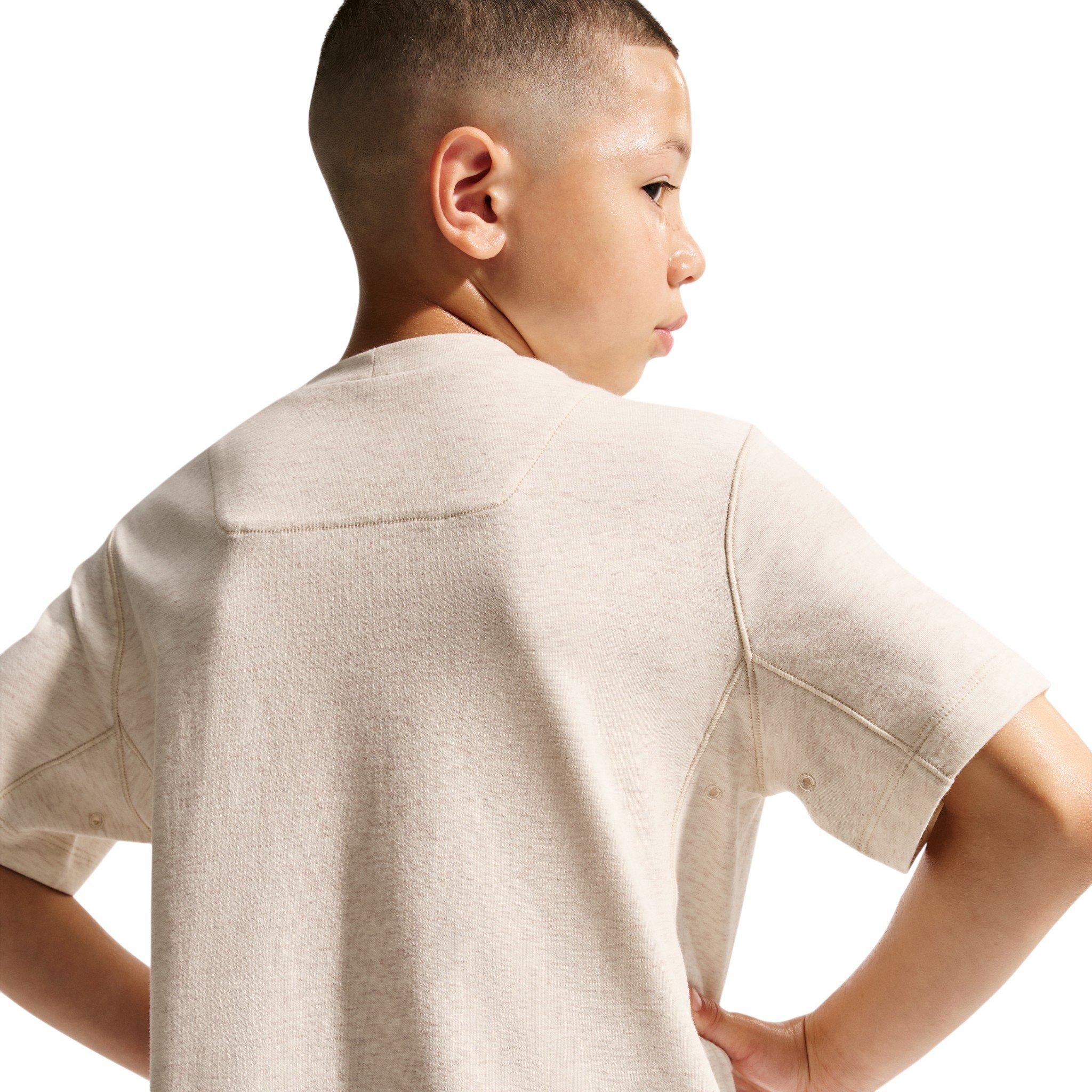 Nike Big Kids' Dri-FIT Primary Short-Sleeve Tee - Brown - BROWN