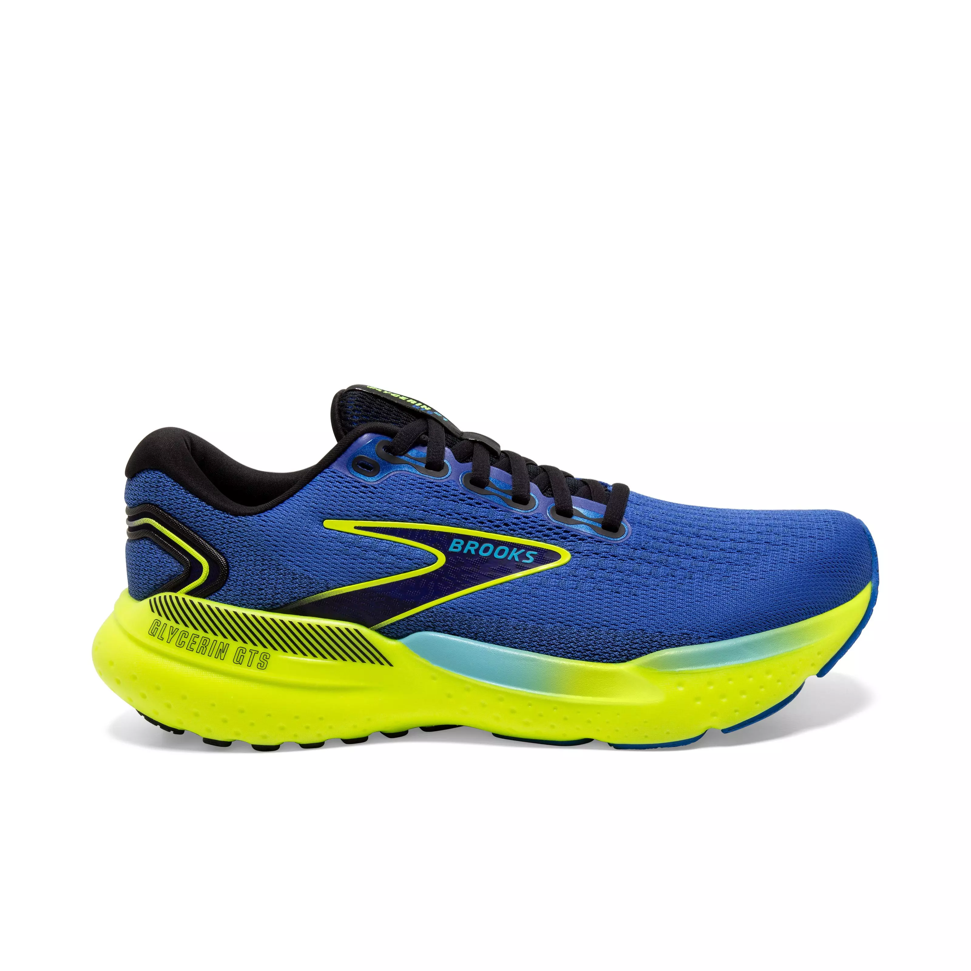 Brooks Glycerin GTS 21 "Blue/Nightlife/Black" Men's Running Shoe - BLUE/NIGHTLIFE/BLACK