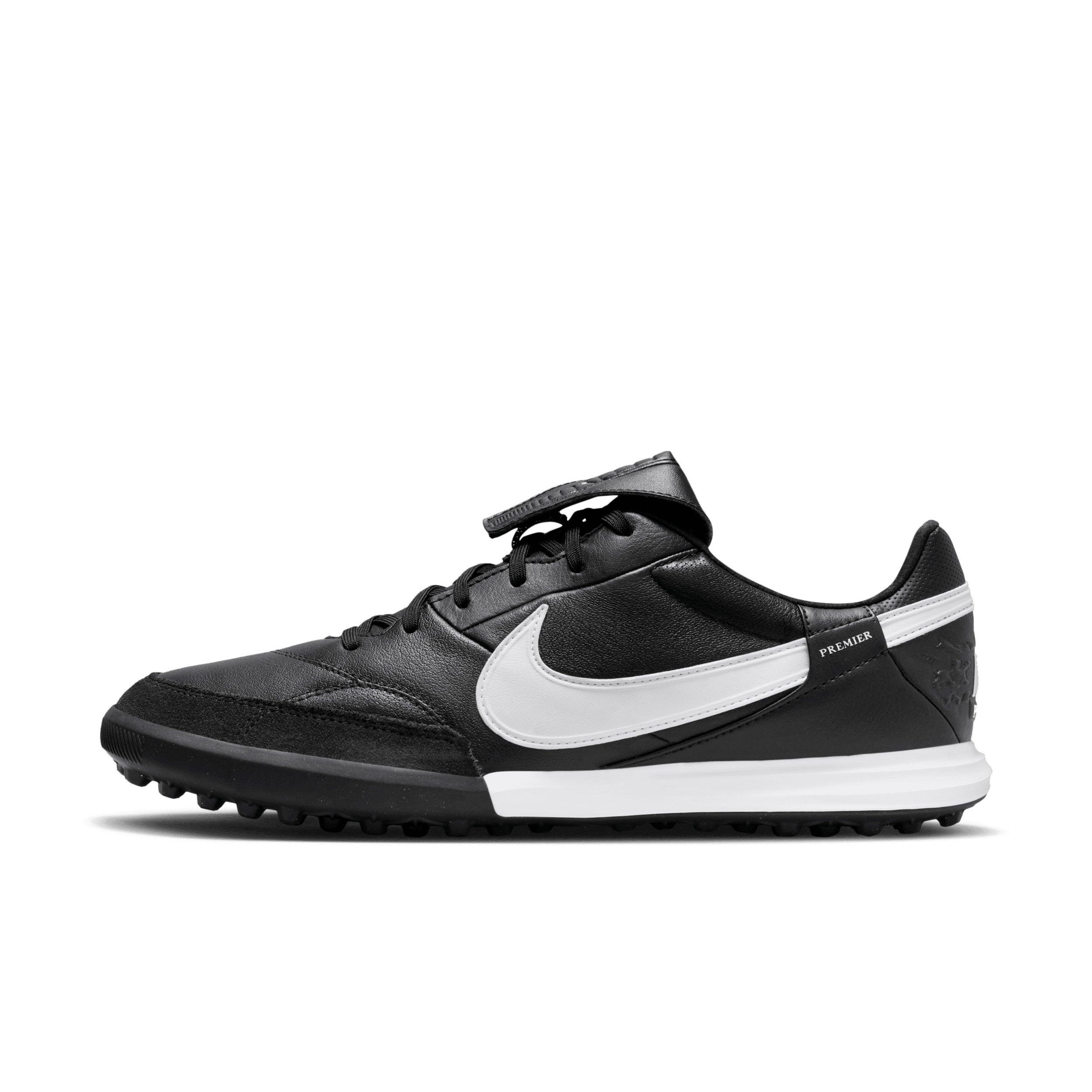 Nike Premier 3 Turf "Black/White" Men's Soccer Shoe - BLACK/WHITE Thumbnail View 2
