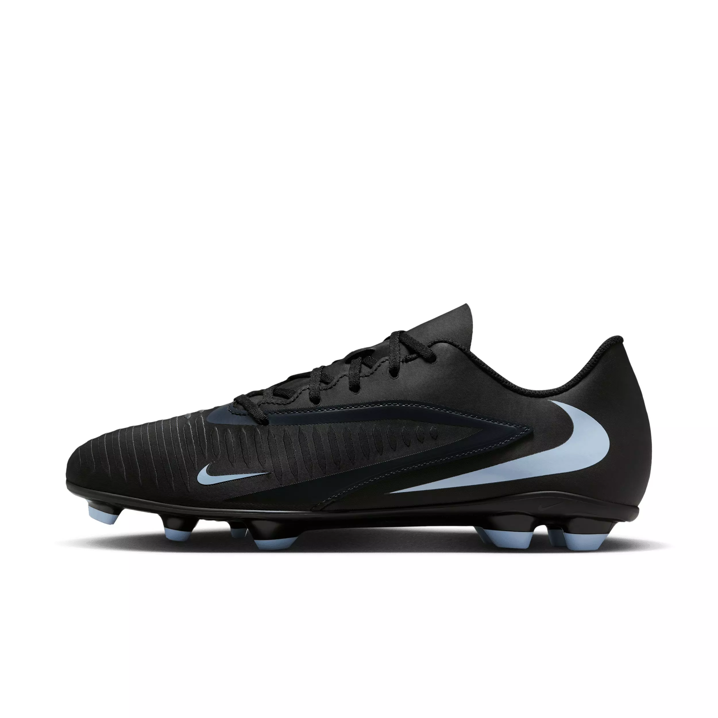 Nike Phantom 6 Low Club MG "Black/Black" Men's Soccer Cleat - BLACK/BLACK
