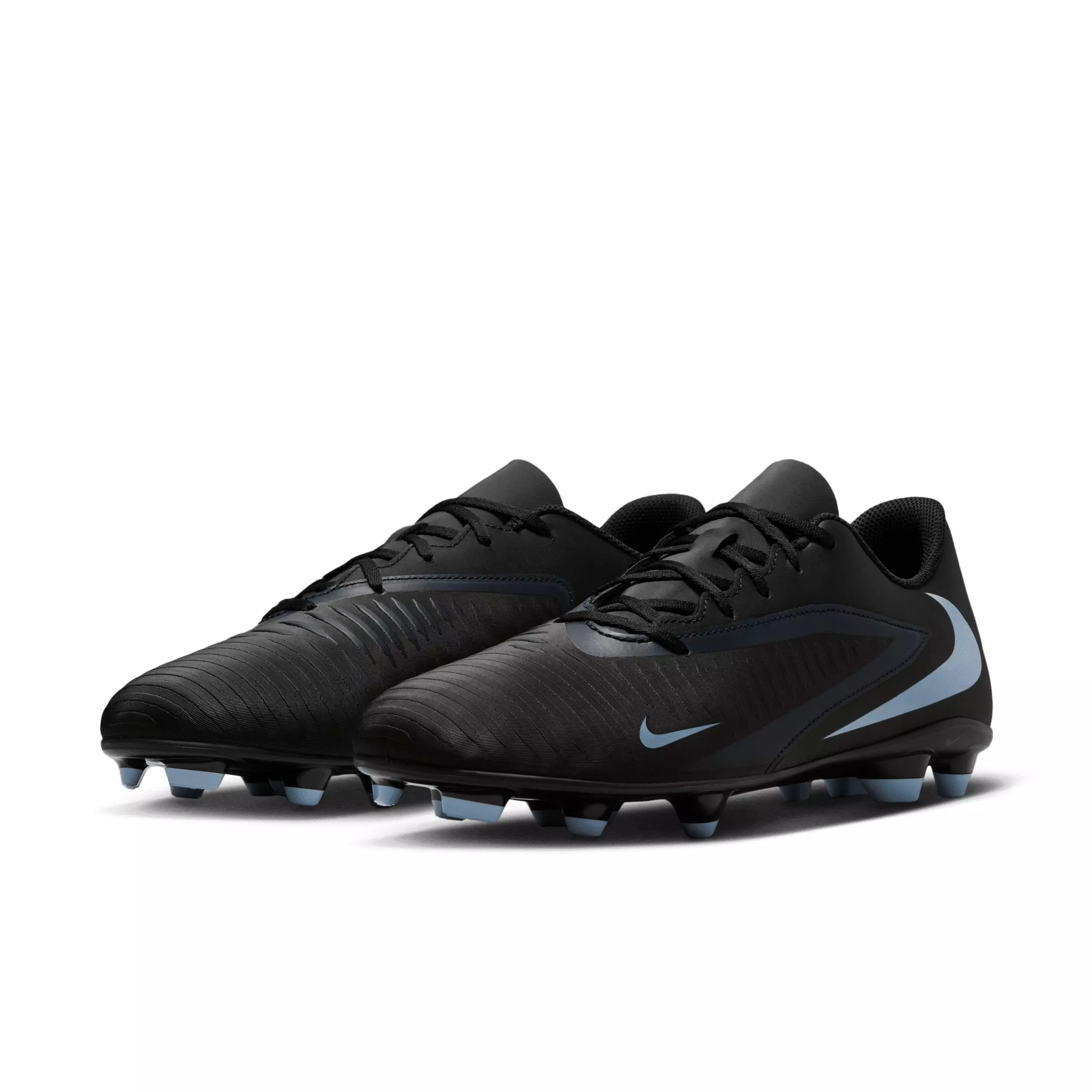 Nike Phantom 6 Low Club MG "Black/Black" Men's Soccer Cleat - BLACK/BLACK