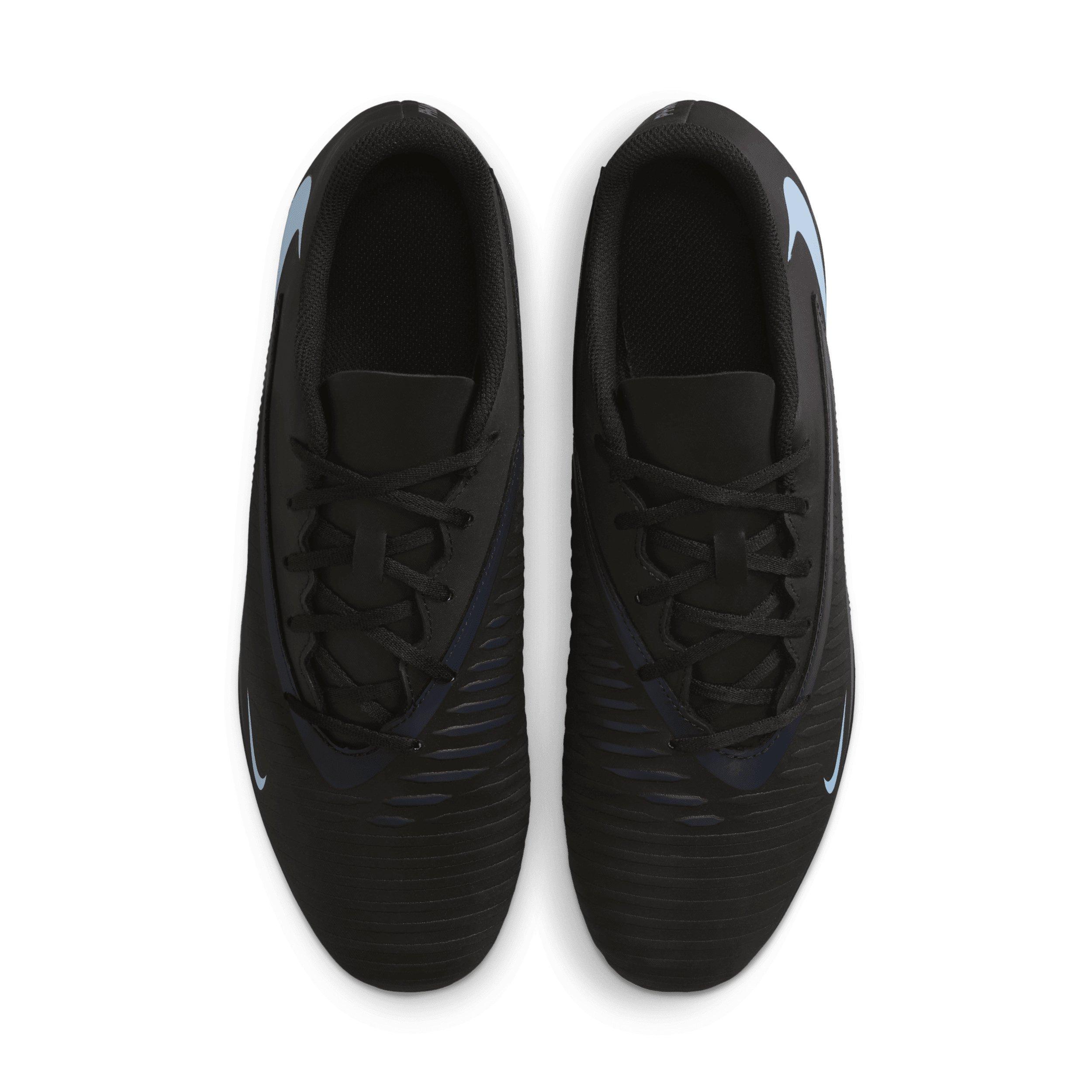 Nike Phantom 6 Low Club MG "Black/Black" Men's Soccer Cleat - BLACK/BLACK Thumbnail View 4