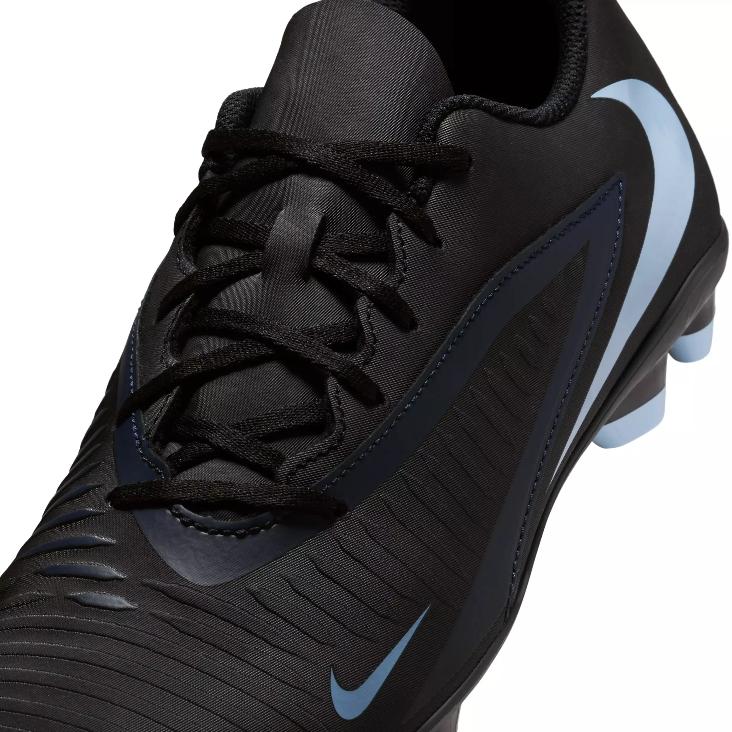 Nike Phantom 6 Low Club MG "Black/Black" Men's Soccer Cleat - BLACK/BLACK