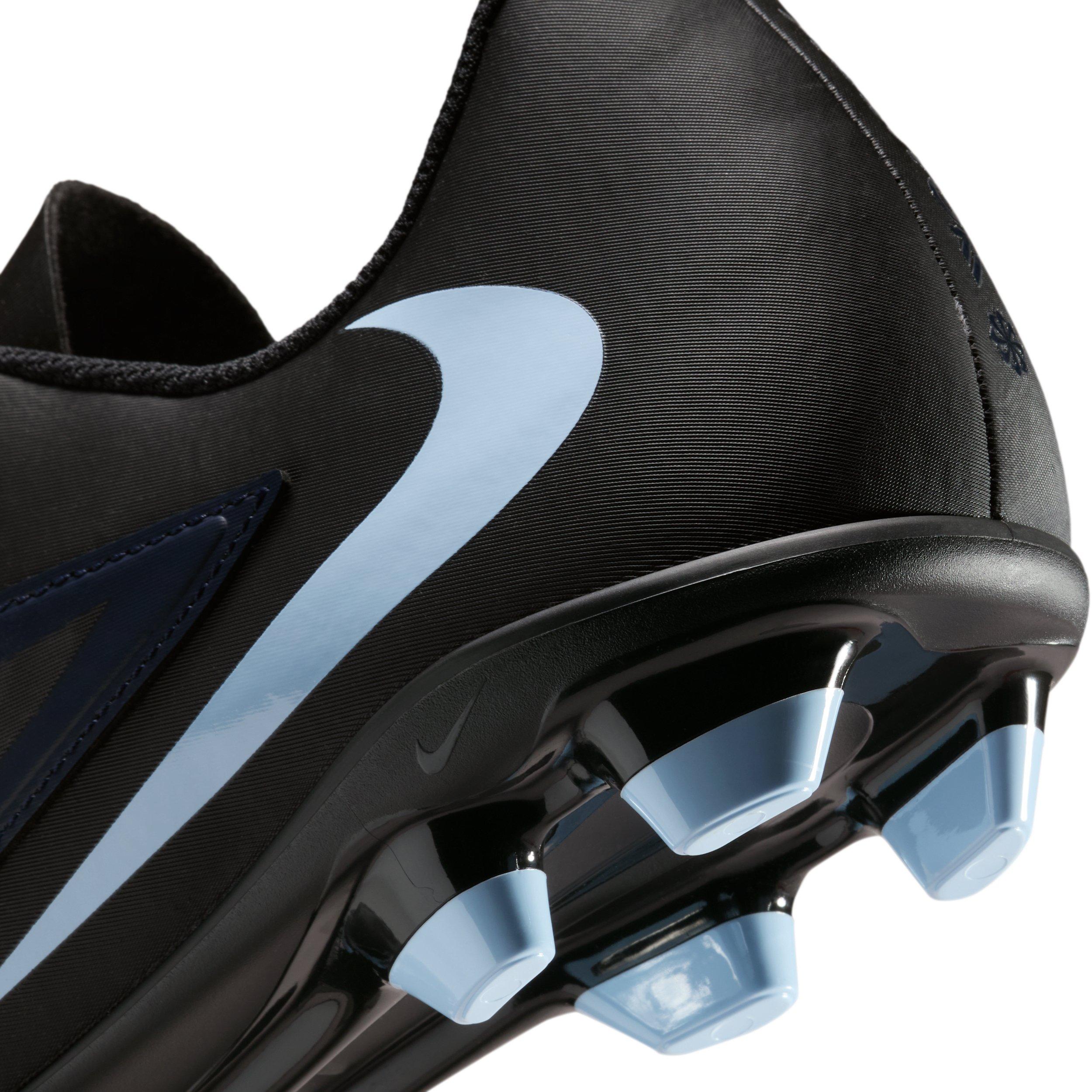 Nike Phantom 6 Low Club MG "Black/Black" Men's Soccer Cleat - BLACK/BLACK Thumbnail View 8