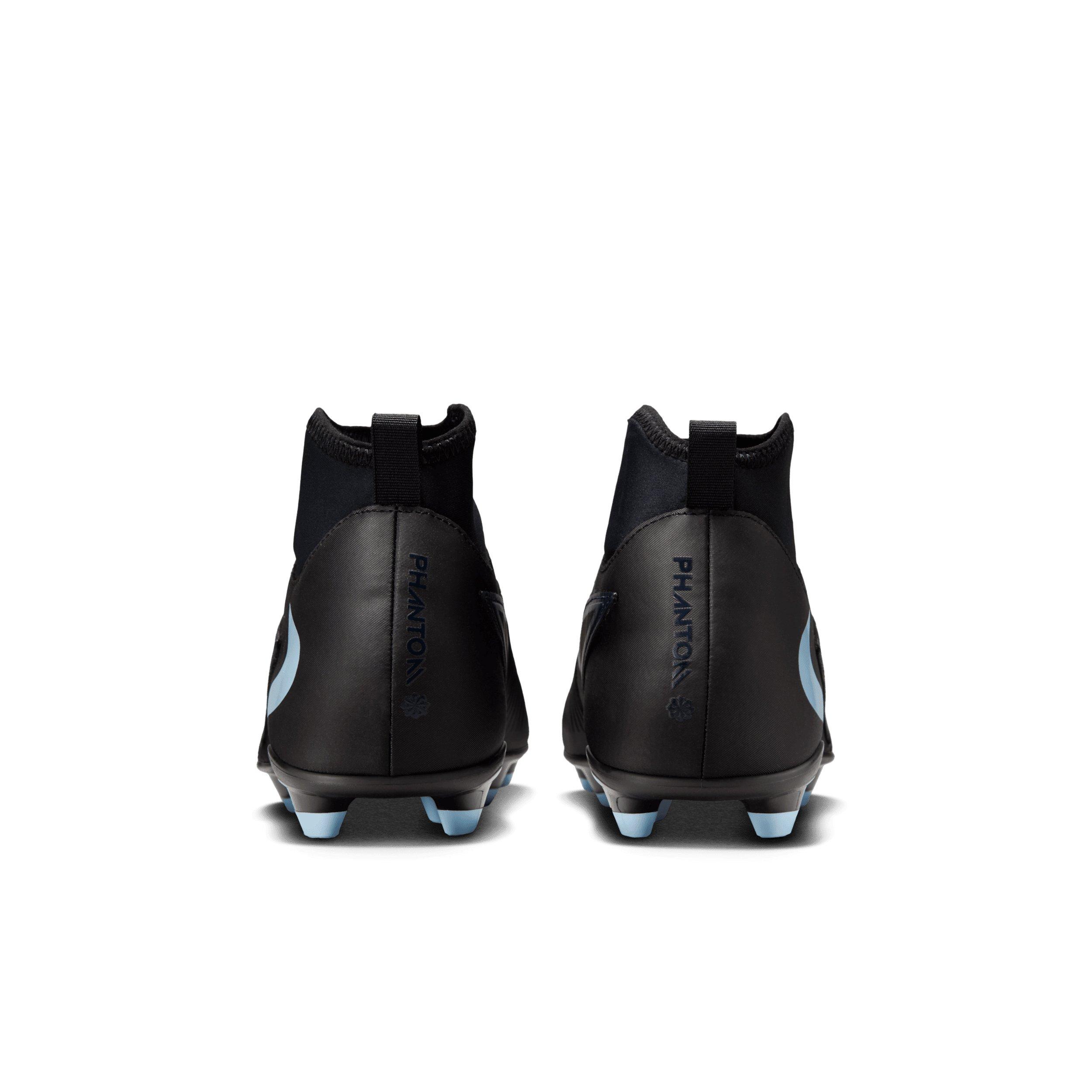 Nike Phantom 6 High Club MG "Black/Black" Men's Soccer Cleat - BLACK/BLACK Thumbnail View 5