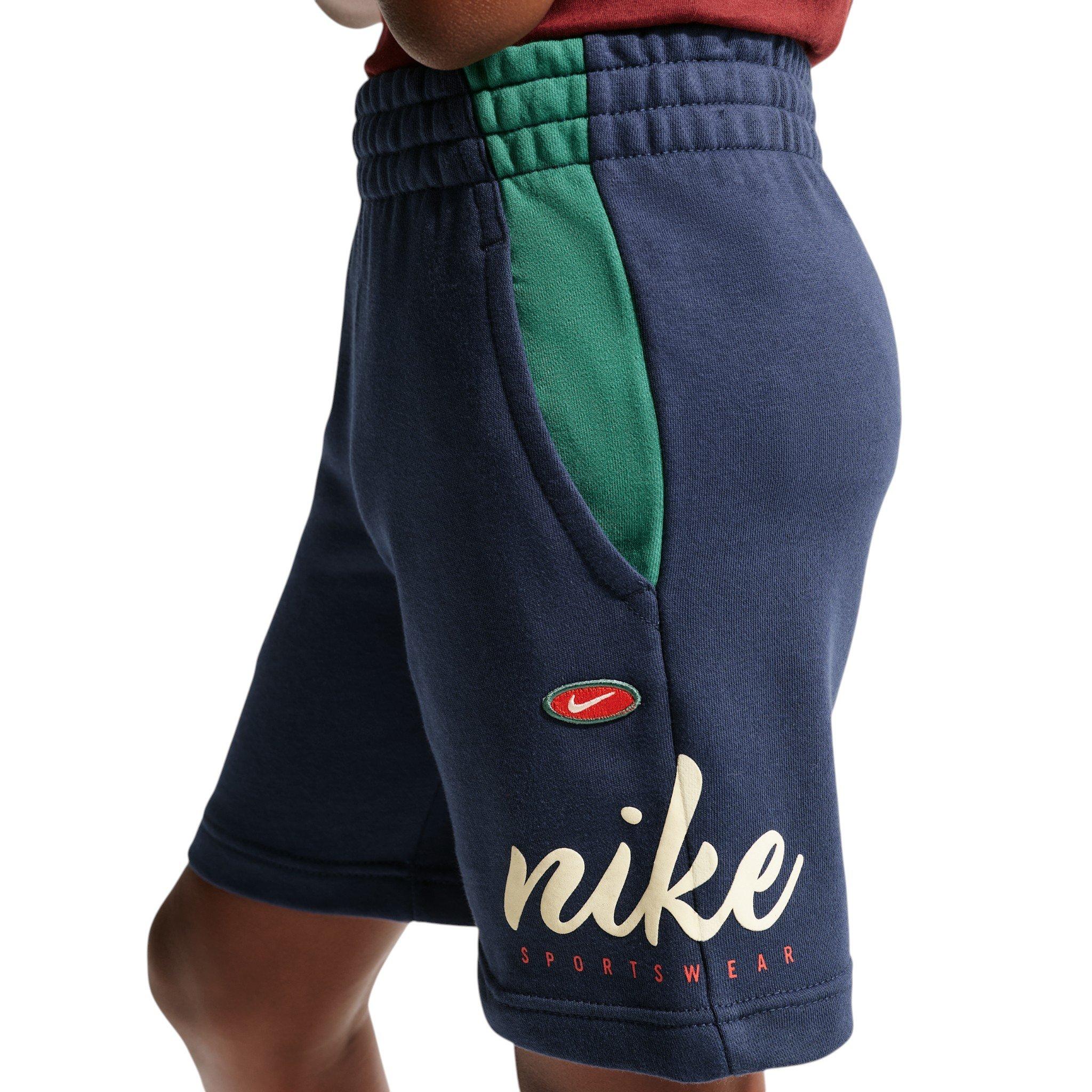 Nike Big Boys' Sportswear Club French Terry Shorts - Navy - NAVY