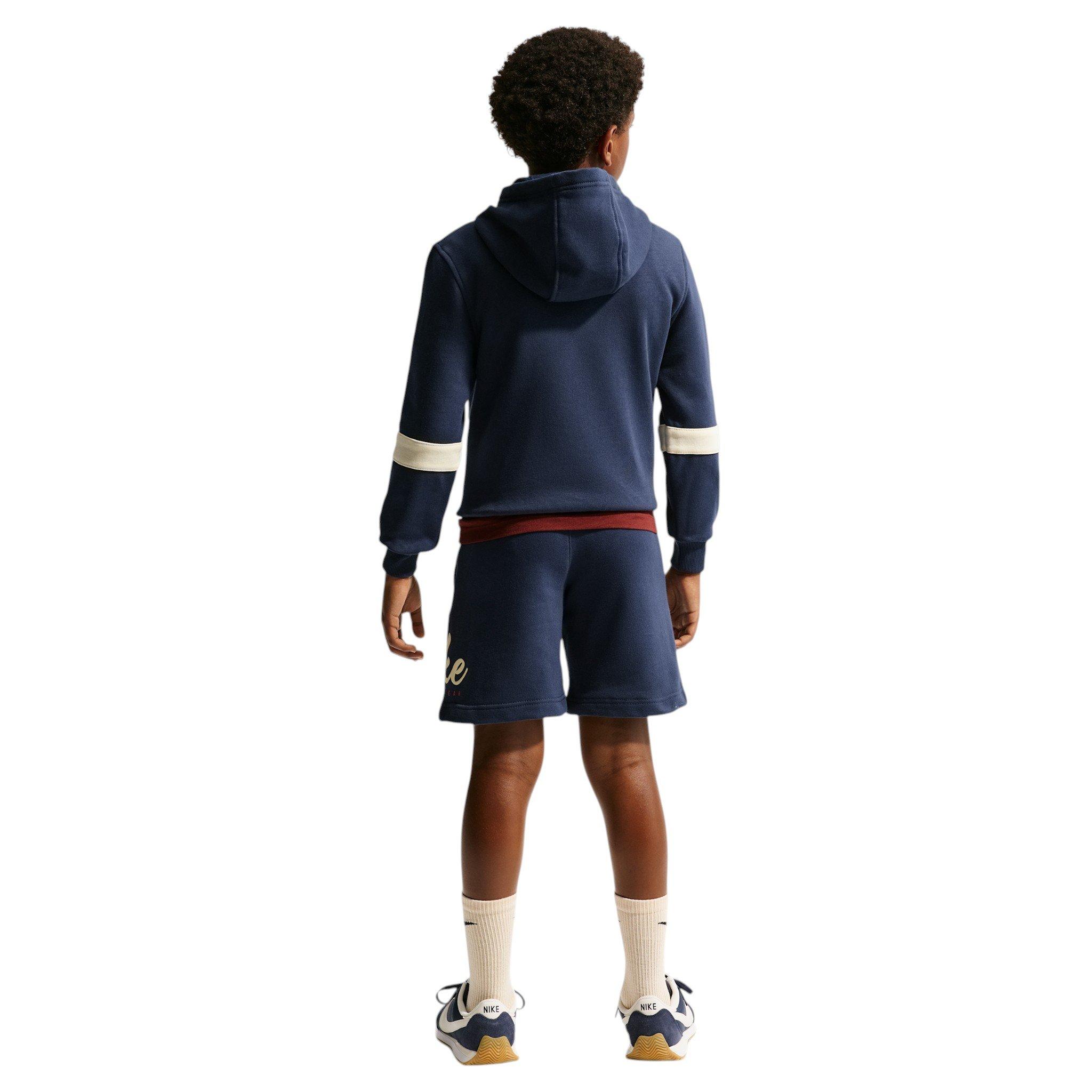 Nike Big Boys' Sportswear Club French Terry Shorts - Navy - NAVY